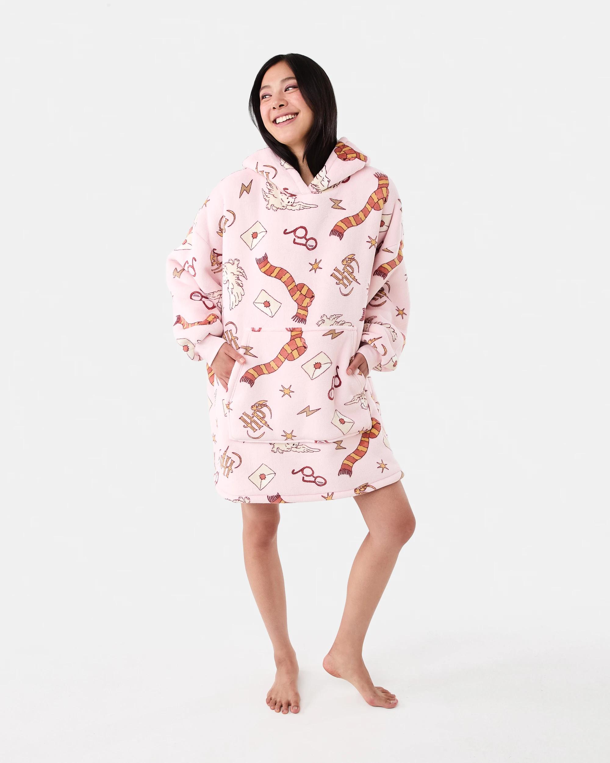 7 Harry Potter License Family Matching Pull Over Gown Pnk Hp, 7 of 7