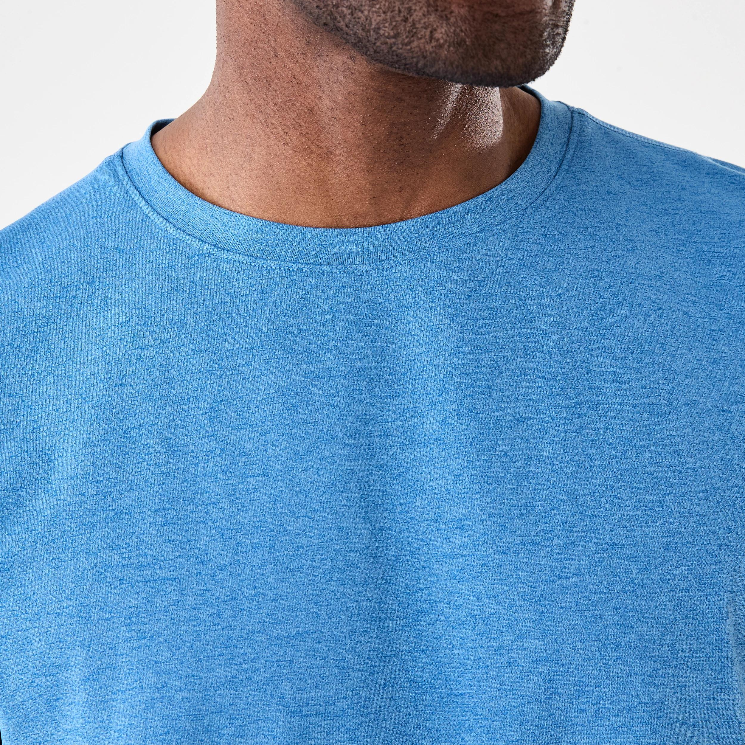 5 Active Mens Regular Training T-shirt Blu Marble, 5 of 5