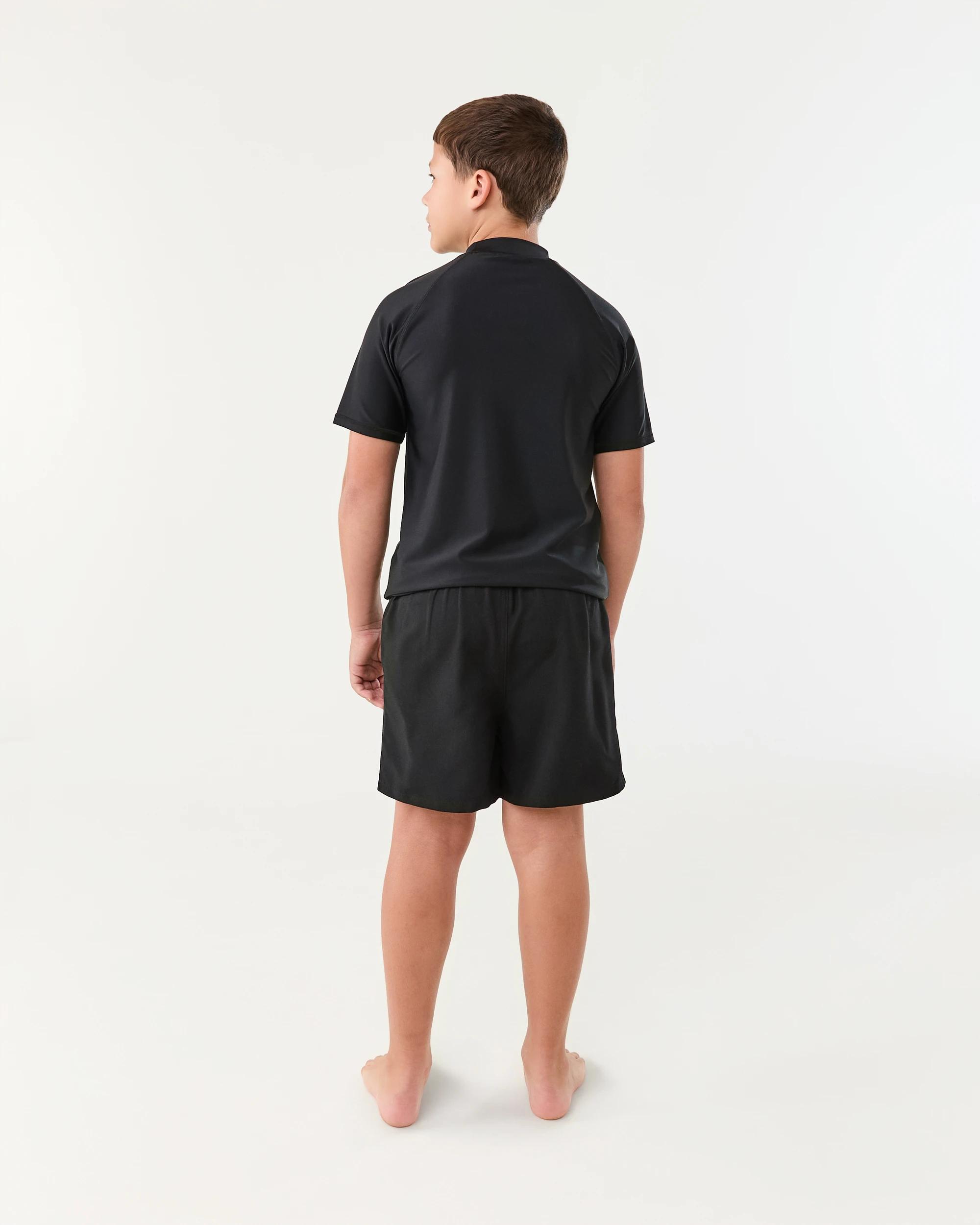 5 Basic Swim Shorts Black, 5 of 5