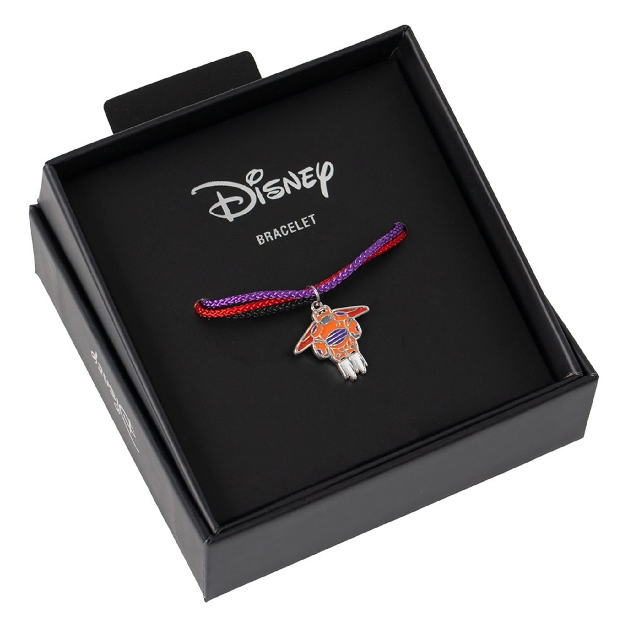 2 Disney - Big Hero 6 Baymax Corded Bracelet - Black,Purple,Red, 2 of 2