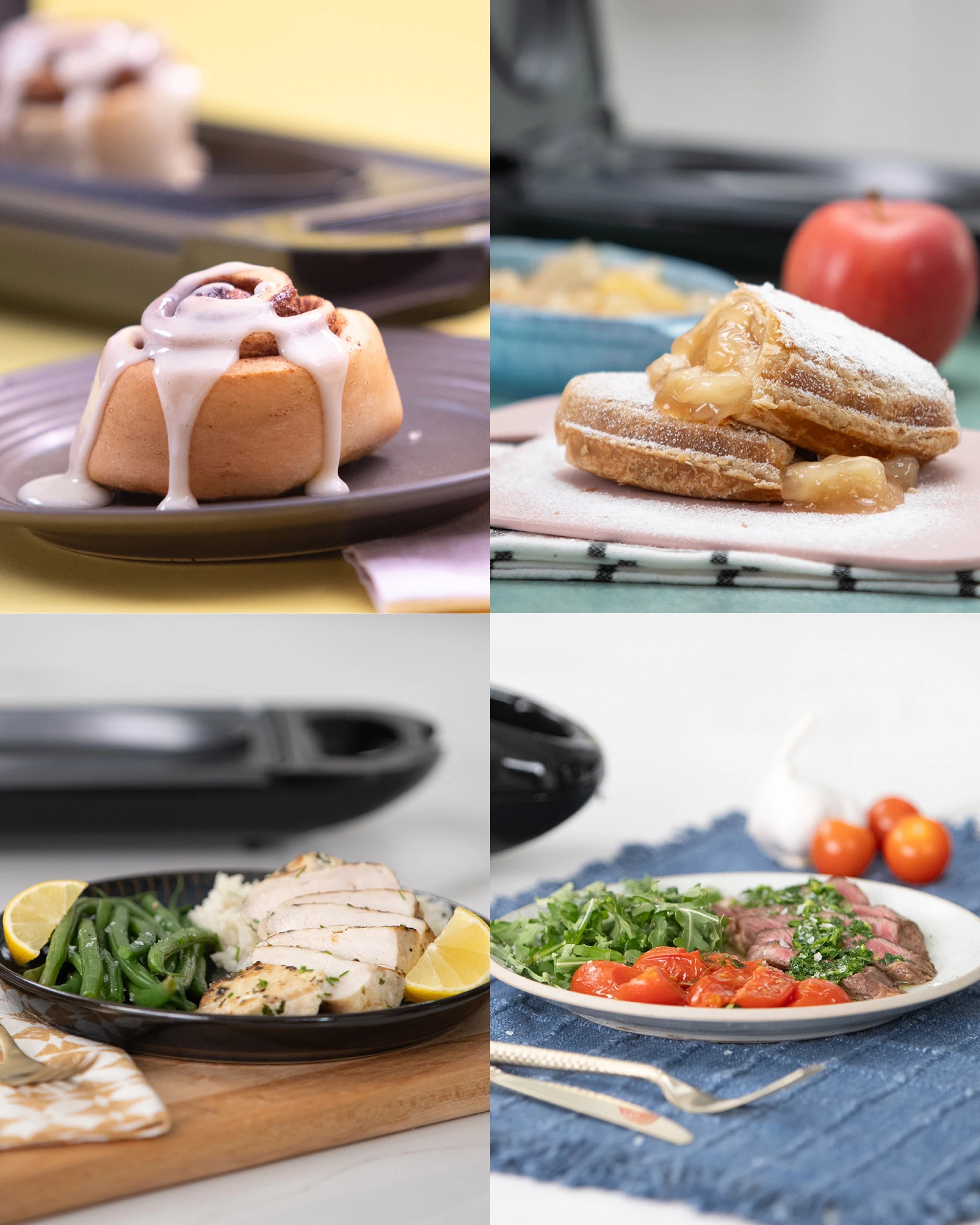 3 Global Shop Direct 5 Minute Clever Chef Deluxe Compact Time Saving Non-Stick Cooker with 3 Cooking Plates, 3 of 8