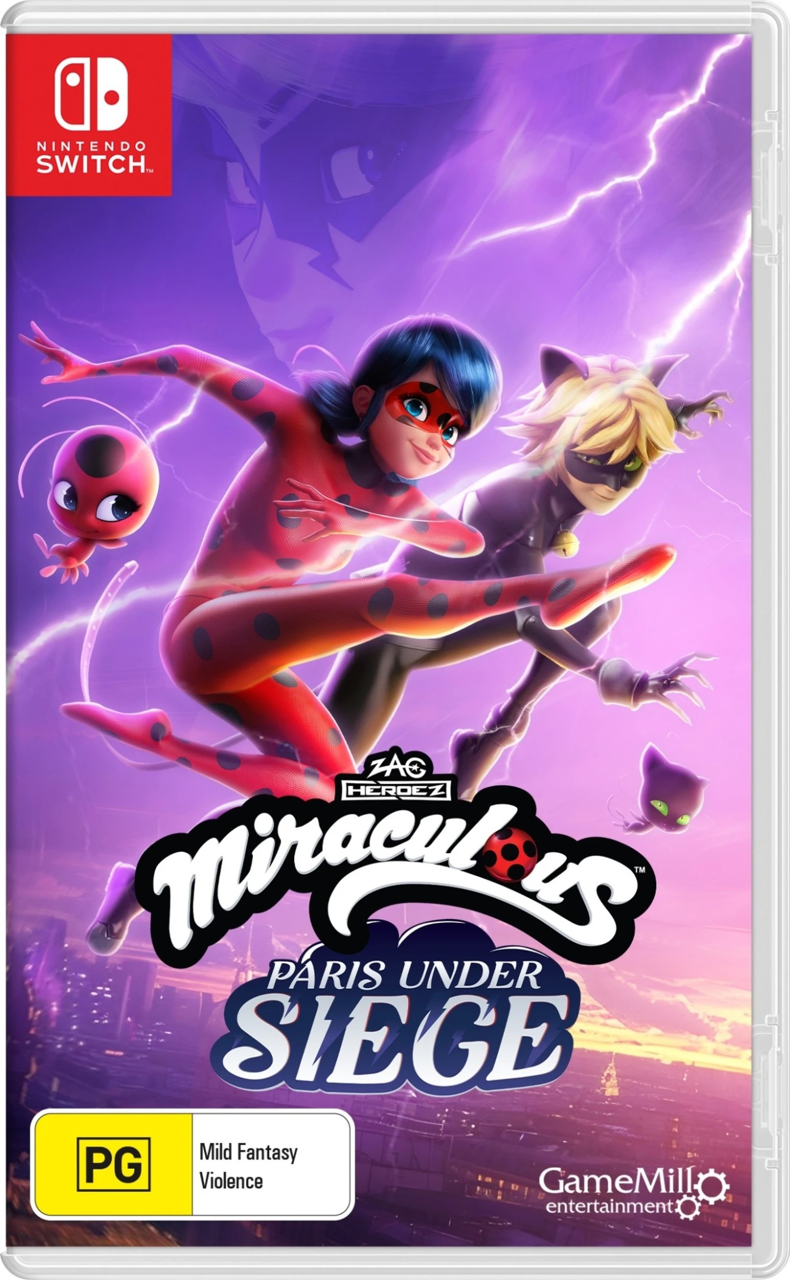 1 Miraculous Paris Under Siege Code In Box - Nintendo Switch - Multi, 1 of 4