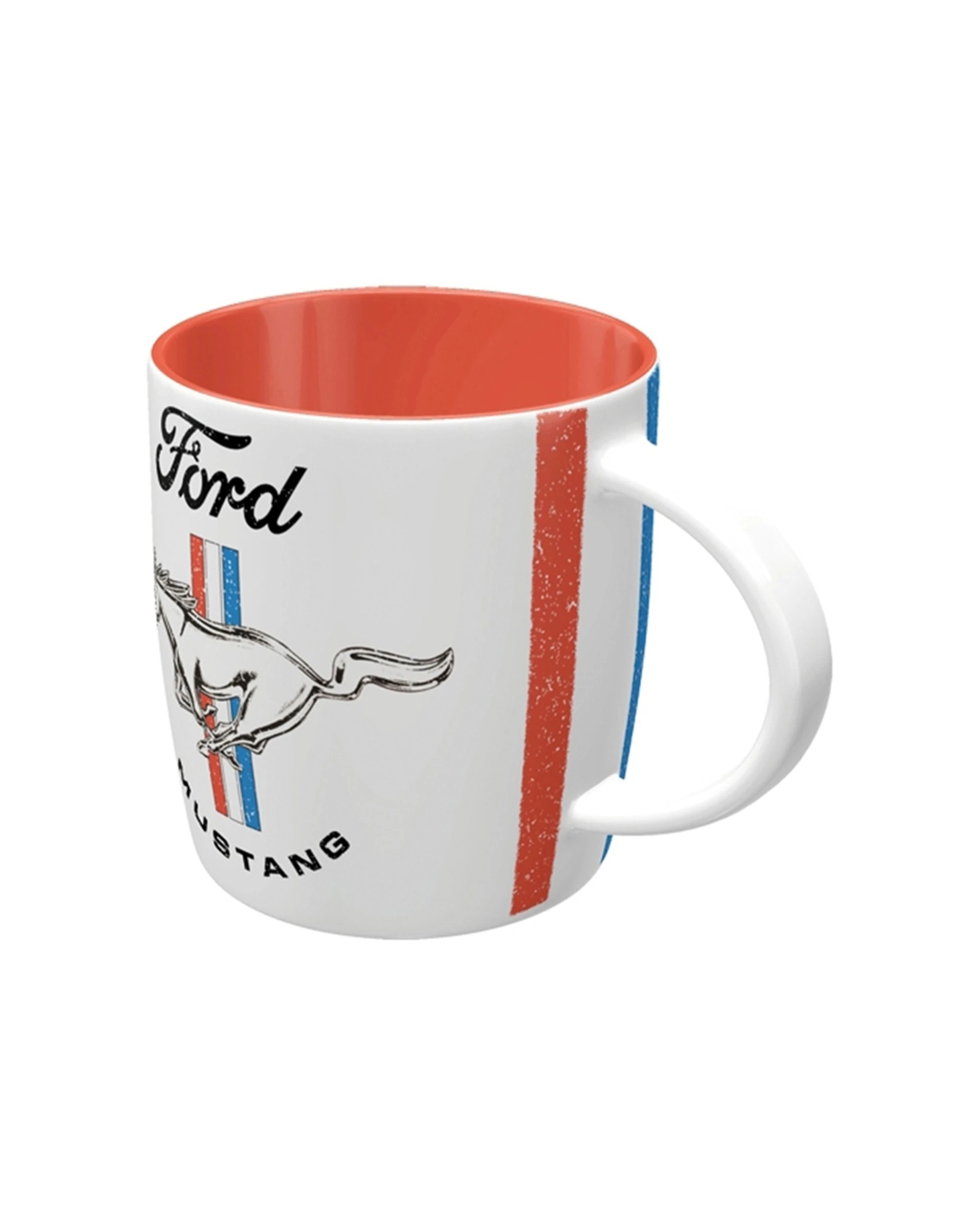 2 Nostalgic-Art Ceramic Mug 330ml Mug - Ford Mustang Car Lover - Multi, 2 of 4