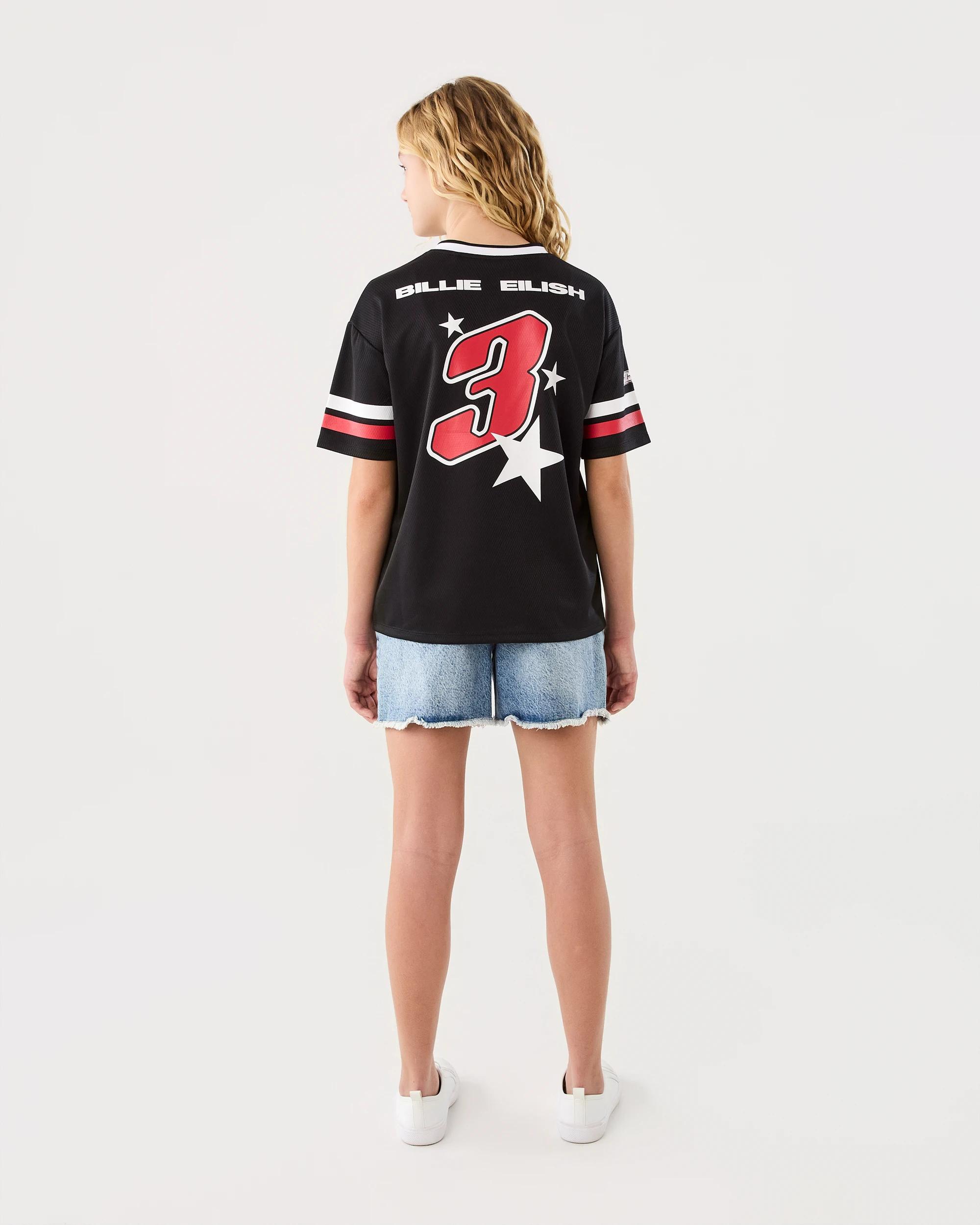 8 Billie Eilish License V-Neck Mesh T-shirt Billie, 8 of 8