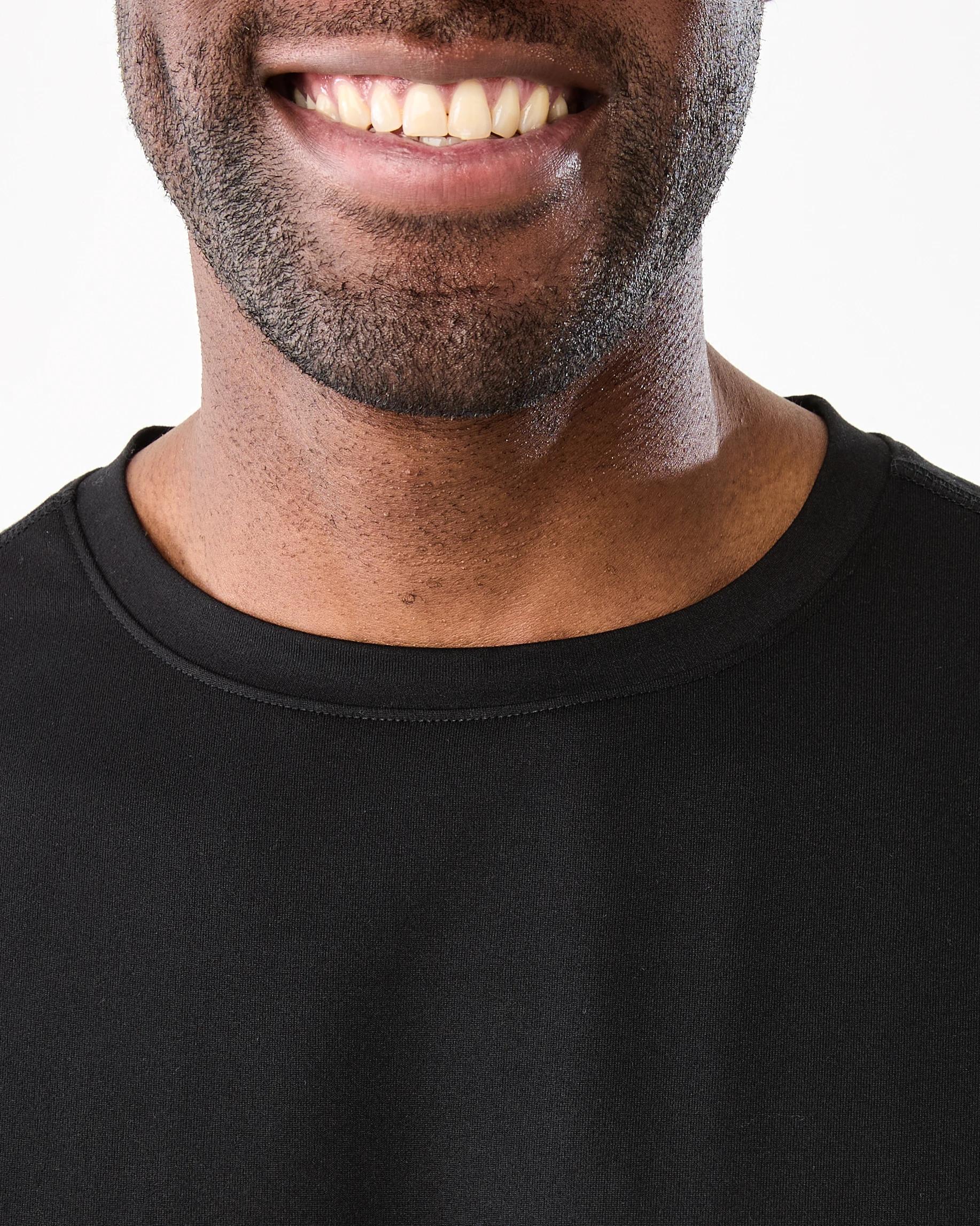 5 Active Mens Oversized Training T-shirt BLACK, 5 of 8