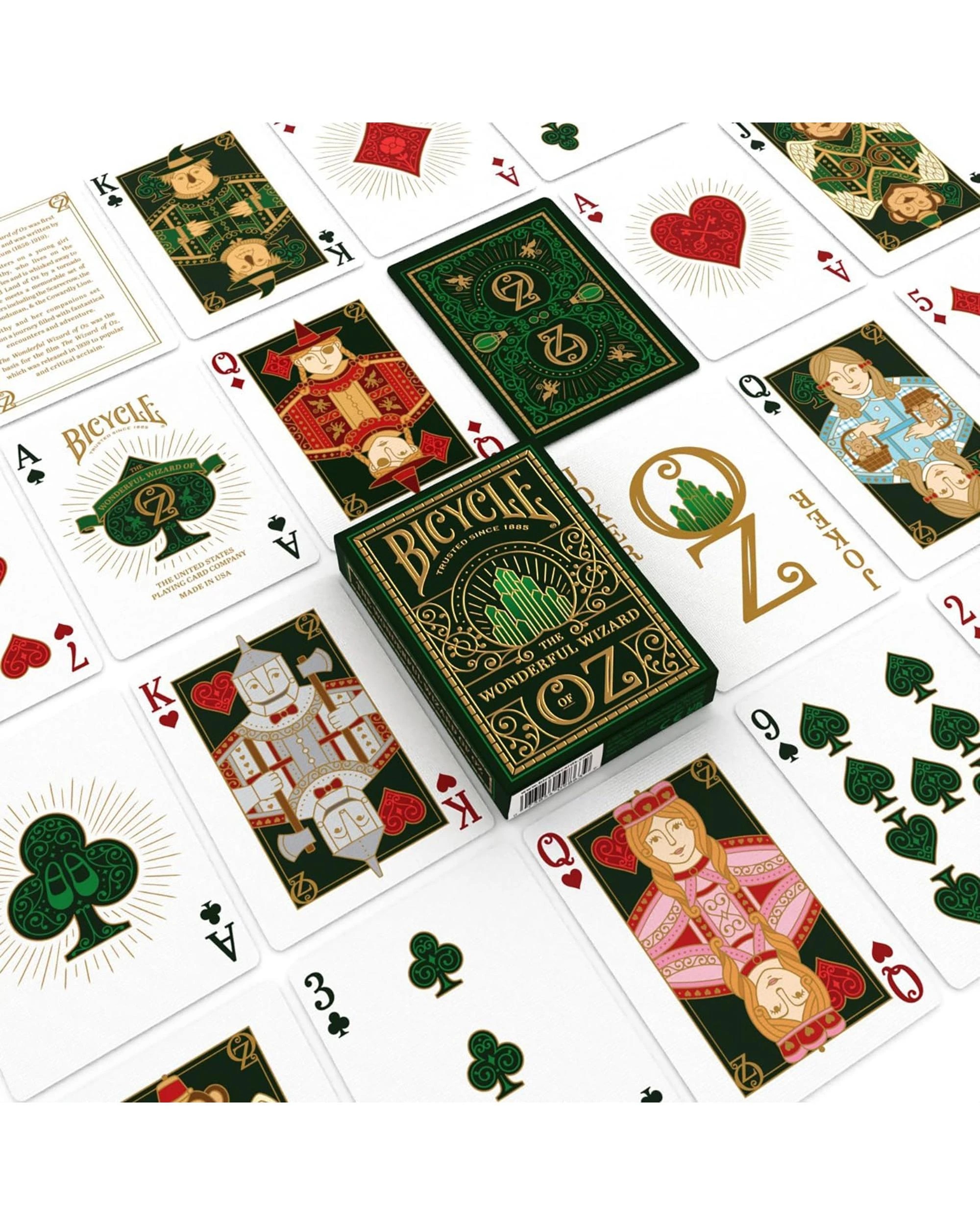 6 Bicycle The Wonderful Wizard of Oz Playing Cards, 6 of 7