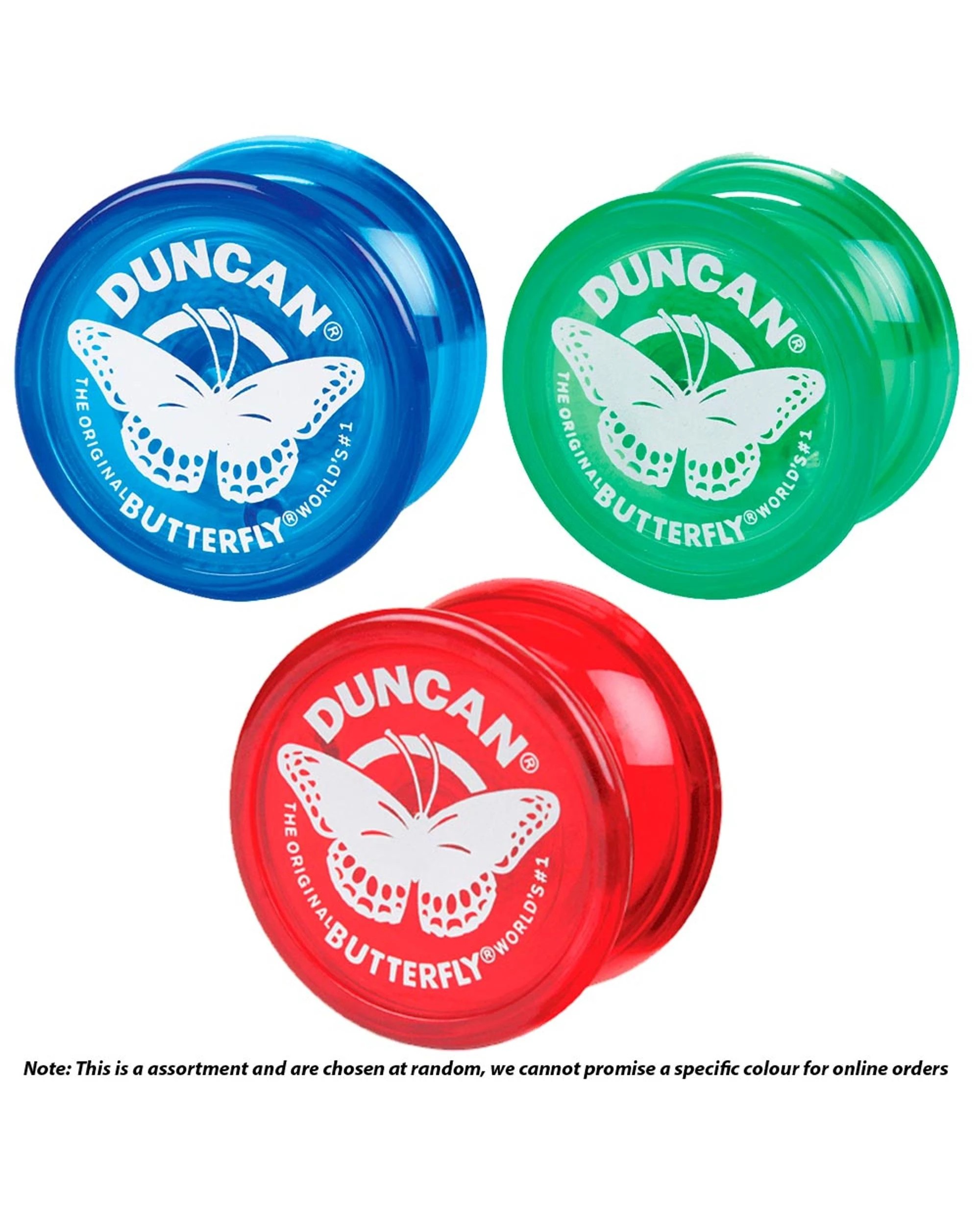 2 Duncan Toys Butterfly Beginner Yo-Yo Assortment, 2 of 2