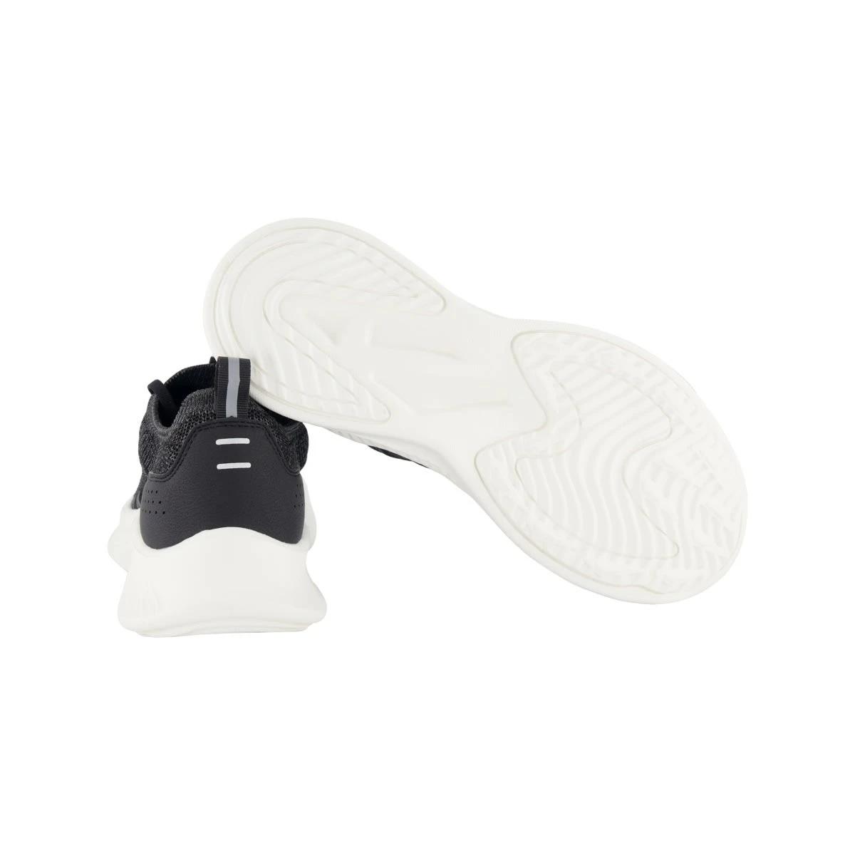 5 Textured Upper Sneakers Blk Wht, 5 of 5