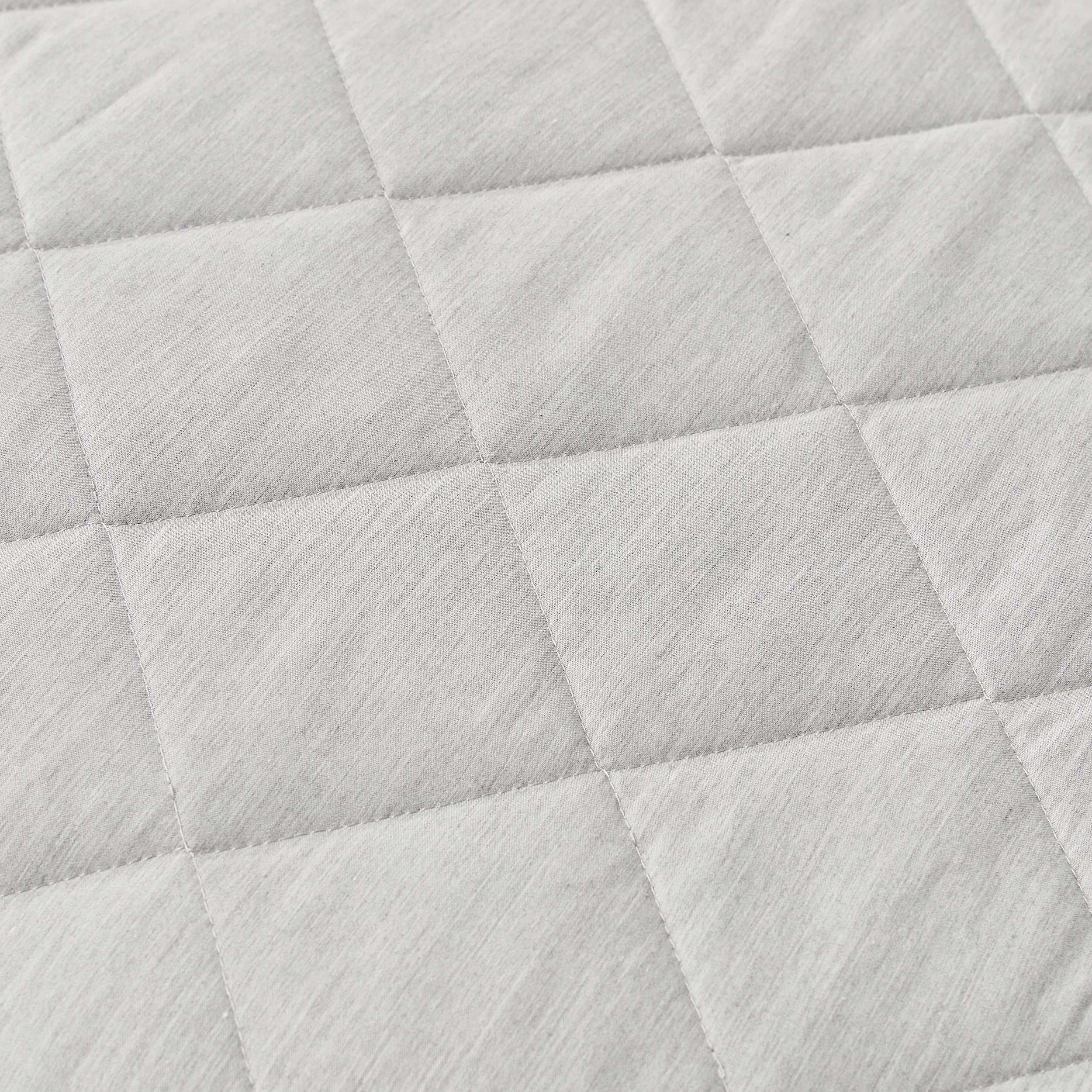 3 Charcoal Infused Mattress Protector - Queen Bed, Grey, 3 of 4