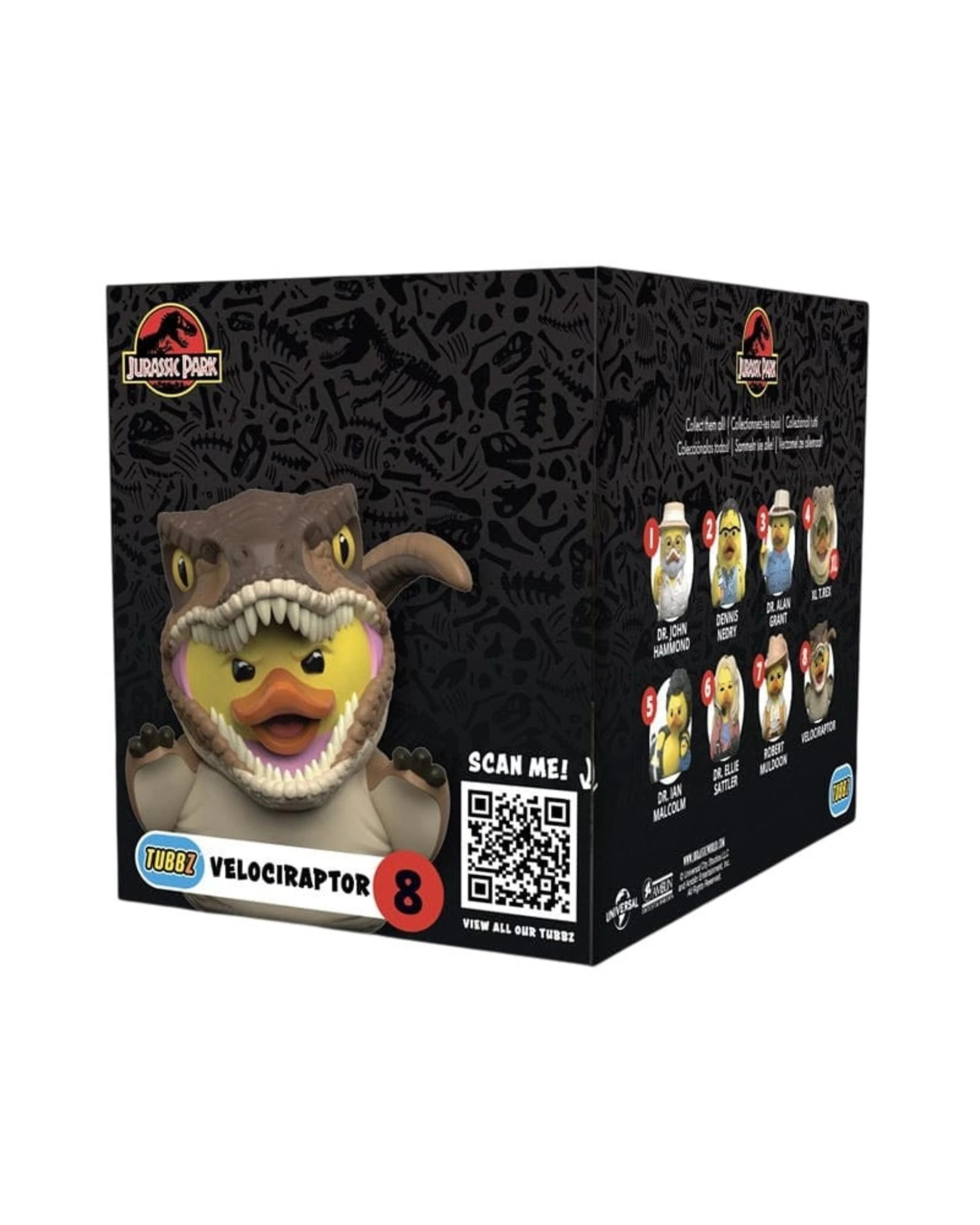 2 TUBBZ Jurassic Park Velociraptor Boxed Edition Cosplaying Duck Figure, 2 of 7