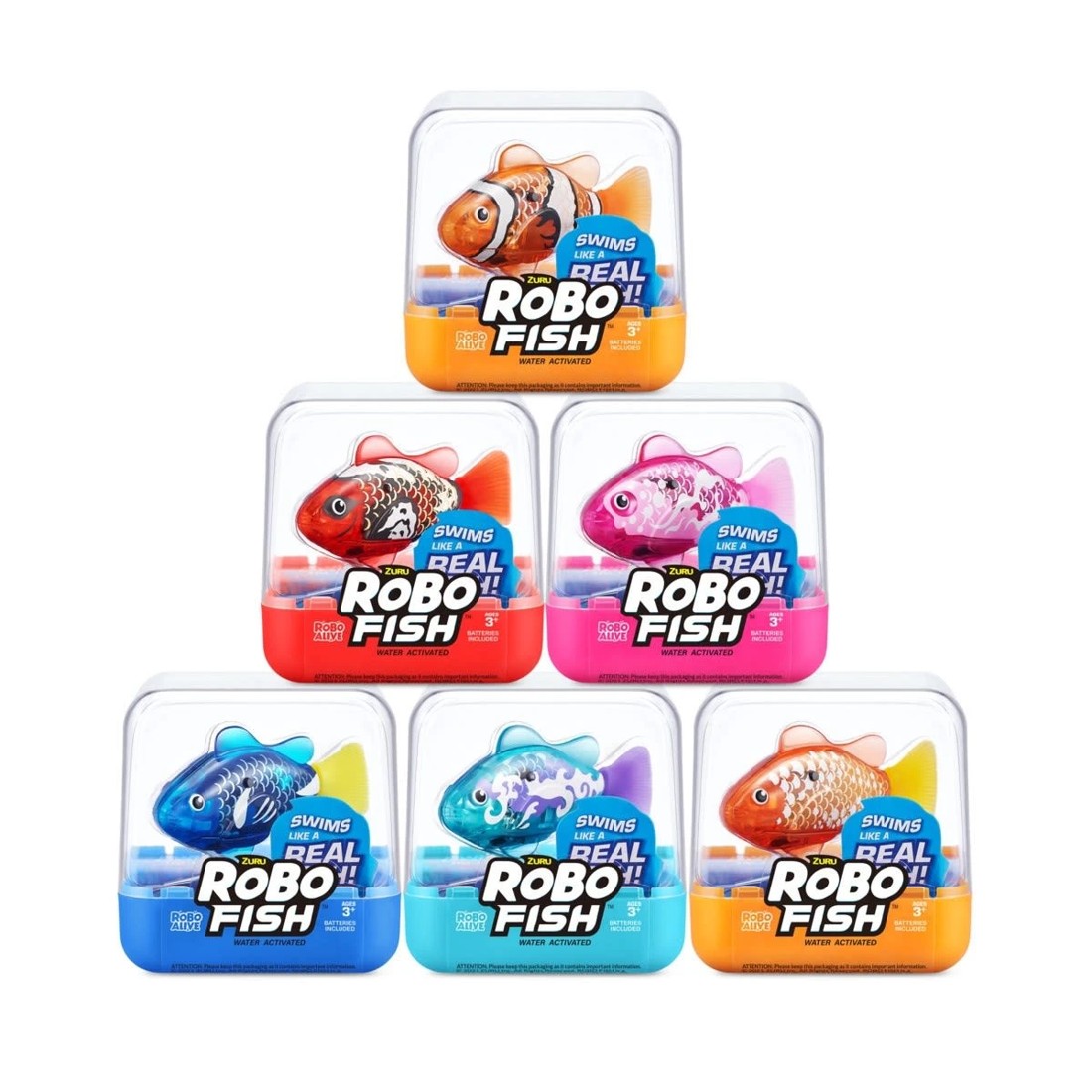 1 Zuru Robo Alive Robo Fish - Assorted, 1 of 10