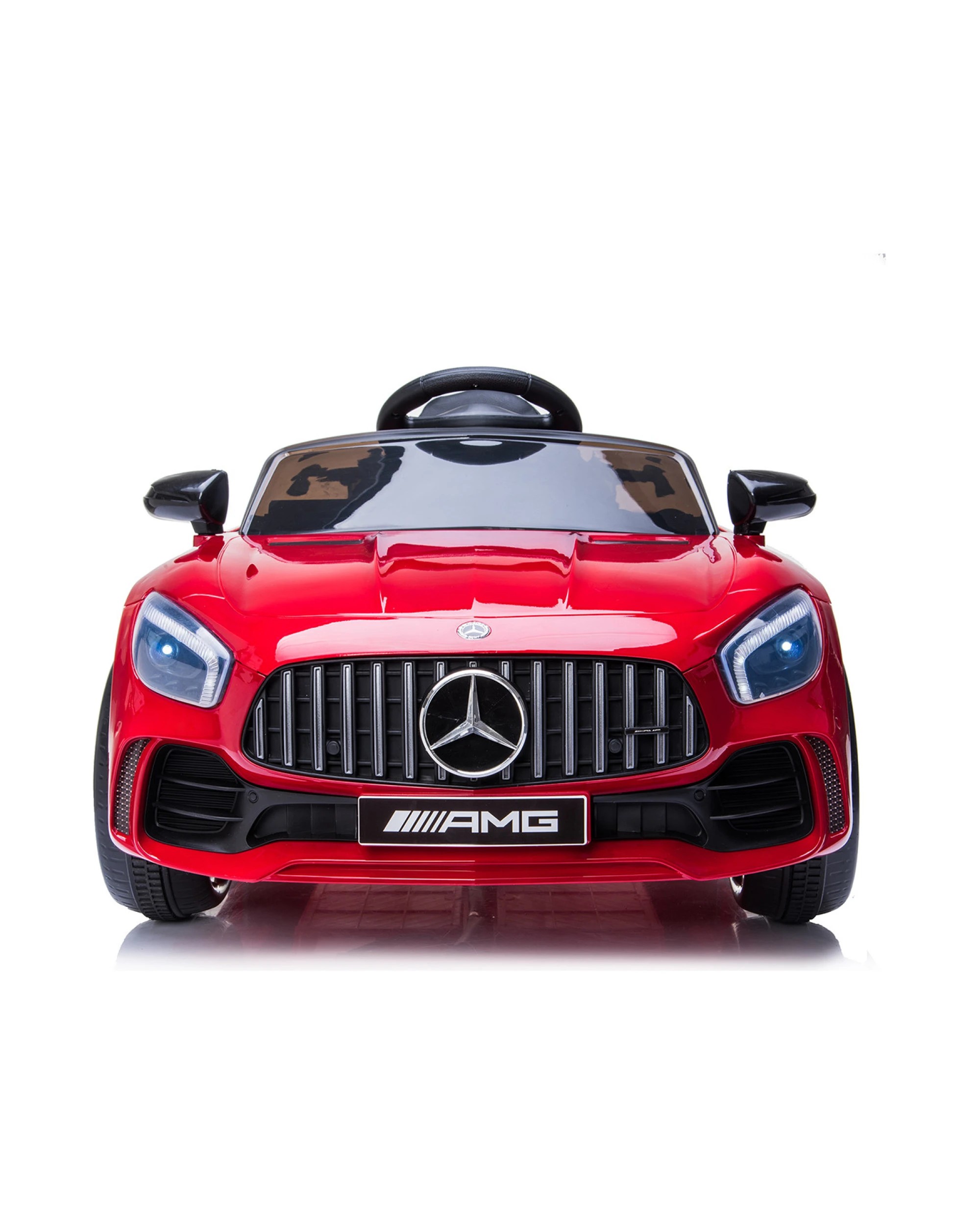 2 Kahuna Mercedes-AMG GTR Licensed Kids Electric Ride-On Car Remote Control Red - Red, 2 of 7