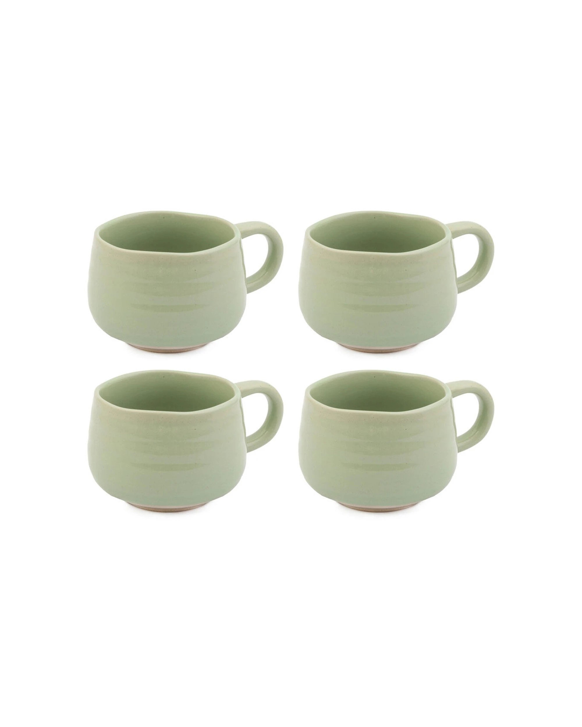 1 Jamie Oliver 4PK Big Love Cosy Cuppa Mug 375ml Stoneware Durable Everyday Use - Green, 1 of 6