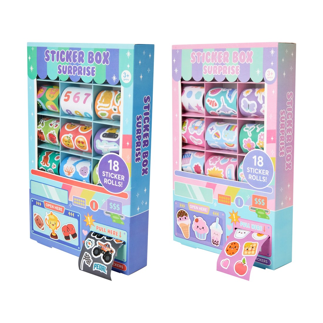 3 Sticker Box Surprise - Assorted, 3 of 6