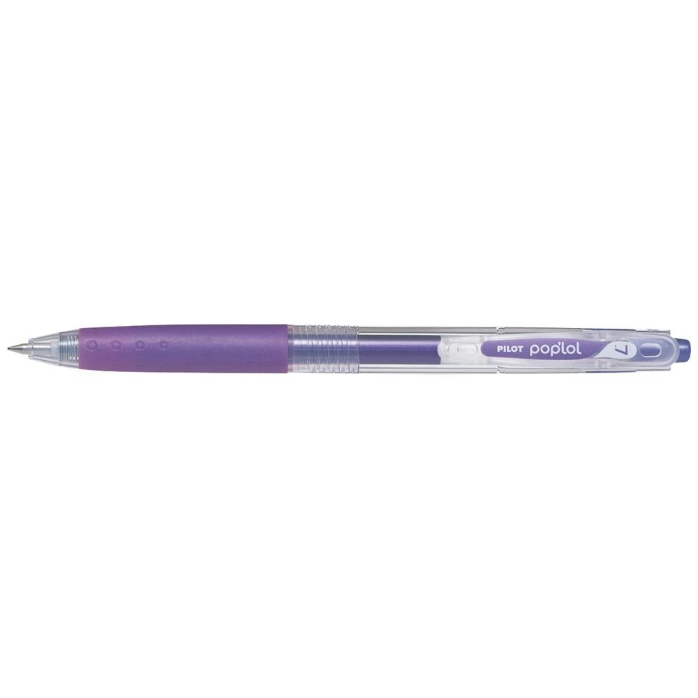 1 PILOT Pop'Lol Gel Pen 0.7mm Metallic Violet, 1 of 1