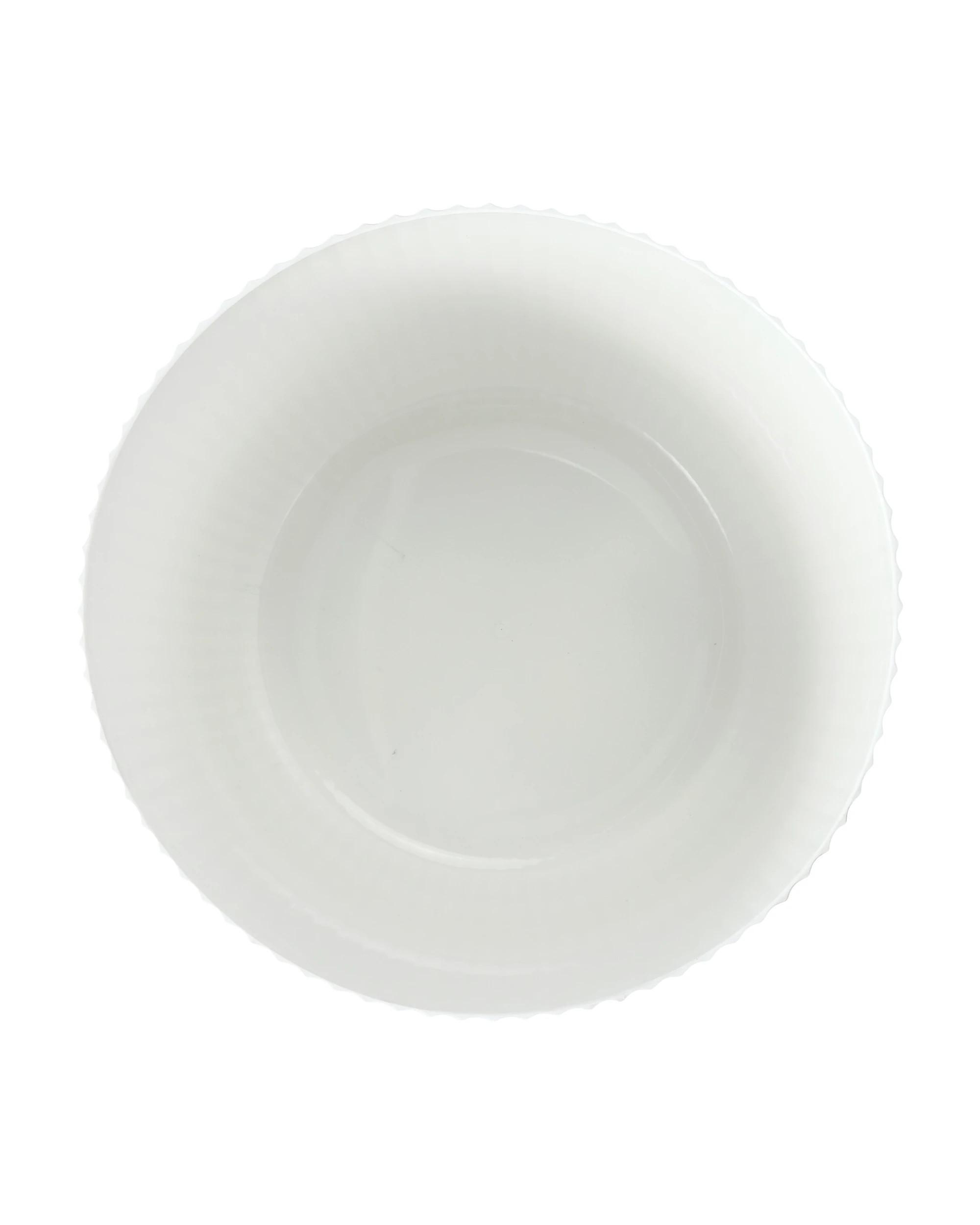 2 43cm Linear Plastic Pot - White, 2 of 3