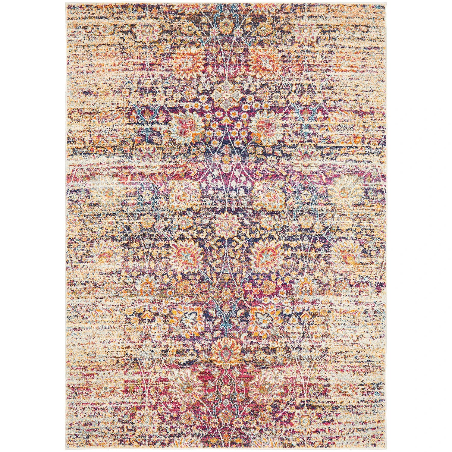 2 Common Ground Rugs Phantom 360 230x160cm - Medium Power Loomed Pet Friendly Floor Rug - Blue, 2 of 7