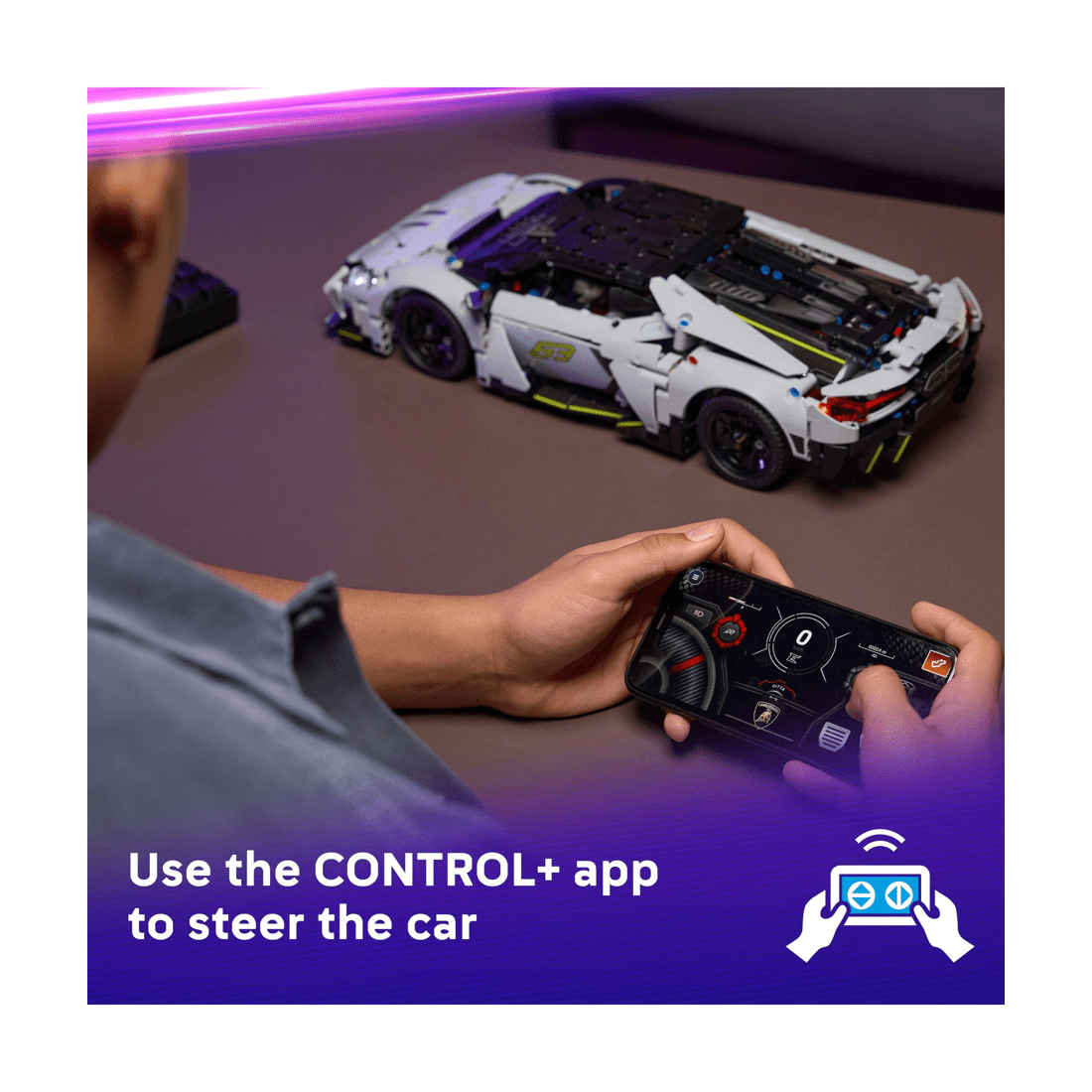 4 LEGO Technic Lamborghini Revuelto Super Sports Car 42214, 4 of 10