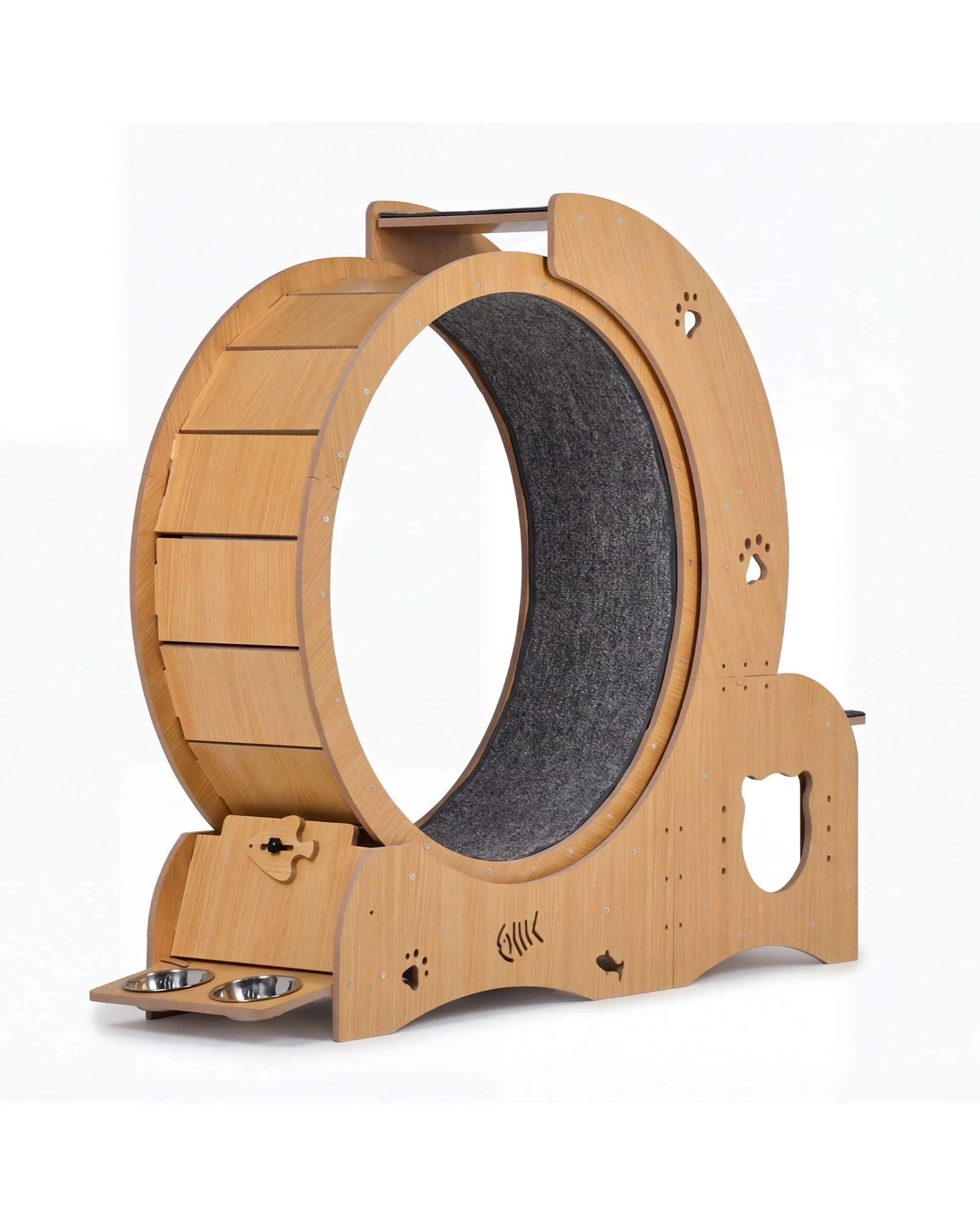 3 Advwin All-in-one Cat Exercise Wheel Cat Treadmill, 3 of 9