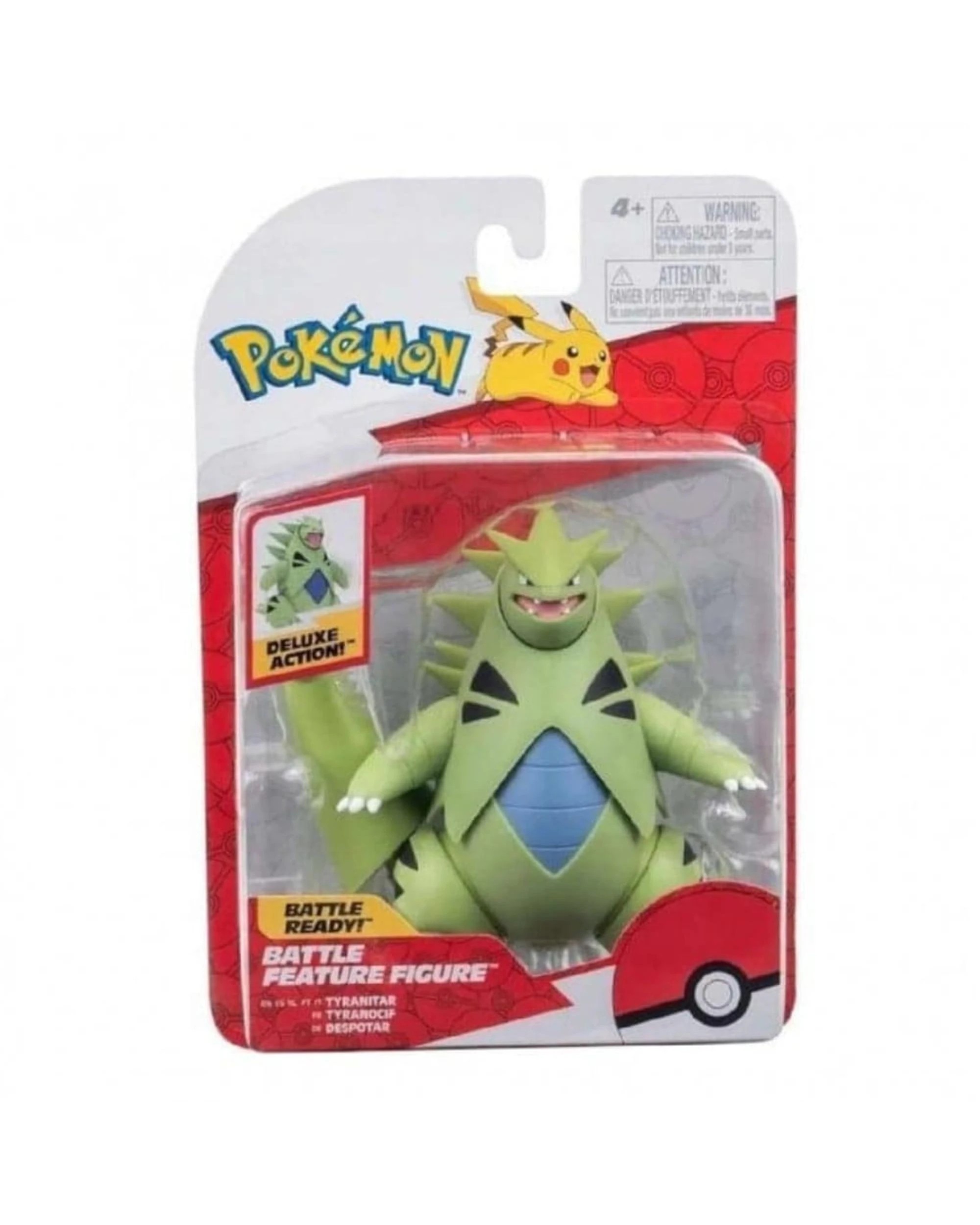1 Pokemon Tyranitar Deluxe Action Battle Feature Figure, 1 of 1