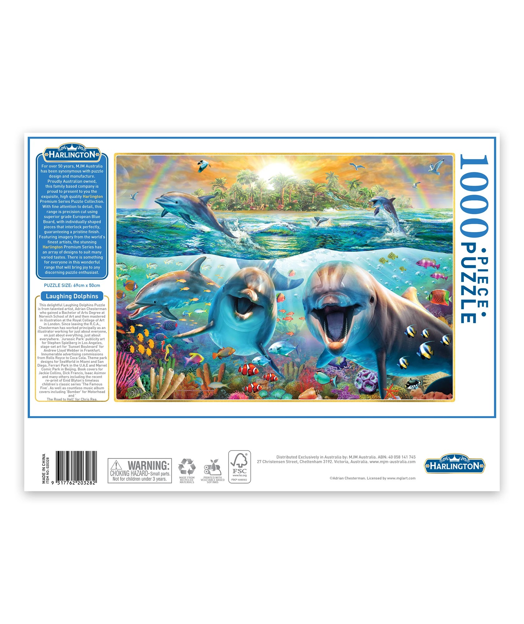 3 Harlington 1000 Piece Jigsaw Puzzle, - Animals & Nature - Assorted* - Multi, 3 of 7