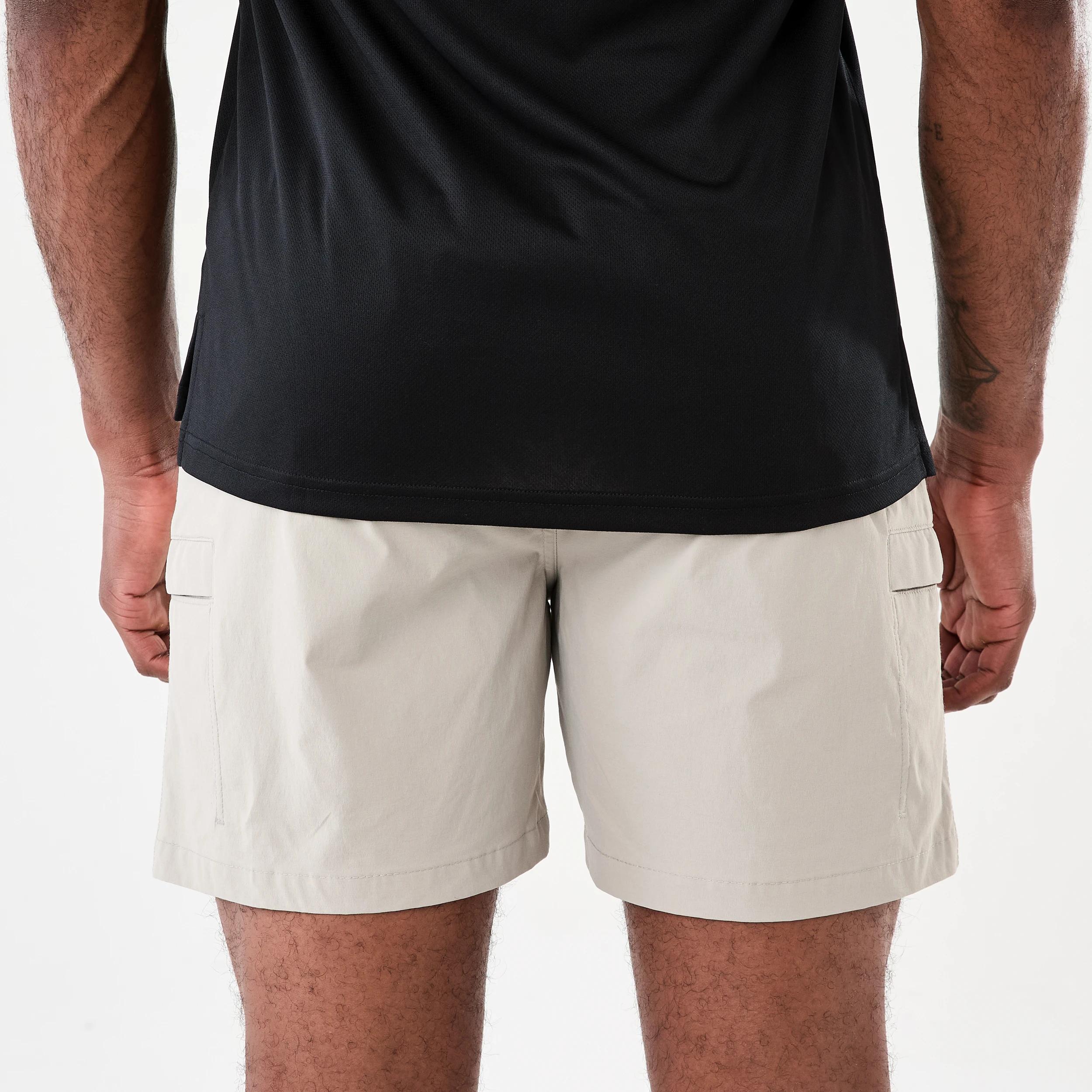 3 Active Mens Everyday Cargo Shorts REEF GREY, 3 of 7