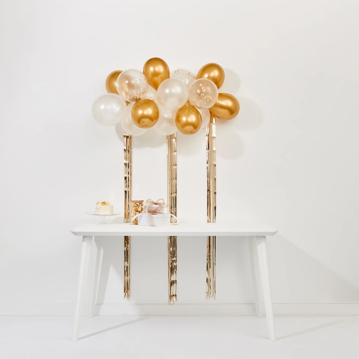 1 Mini Balloon Garland with Tassels, 1 of 4