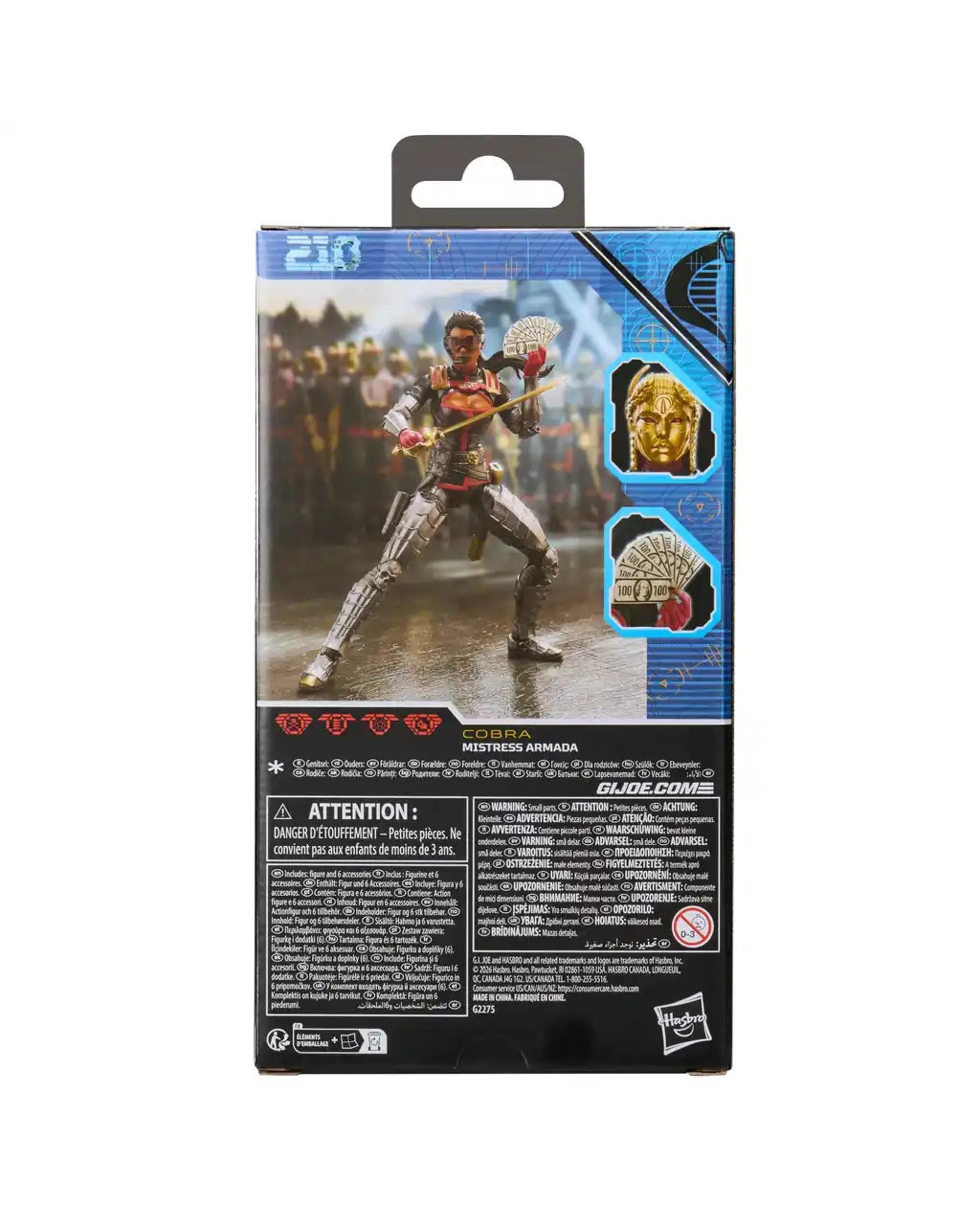 4 G.I. Joe Classified Series #210 Mistress Armada Action Figure, 4 of 4
