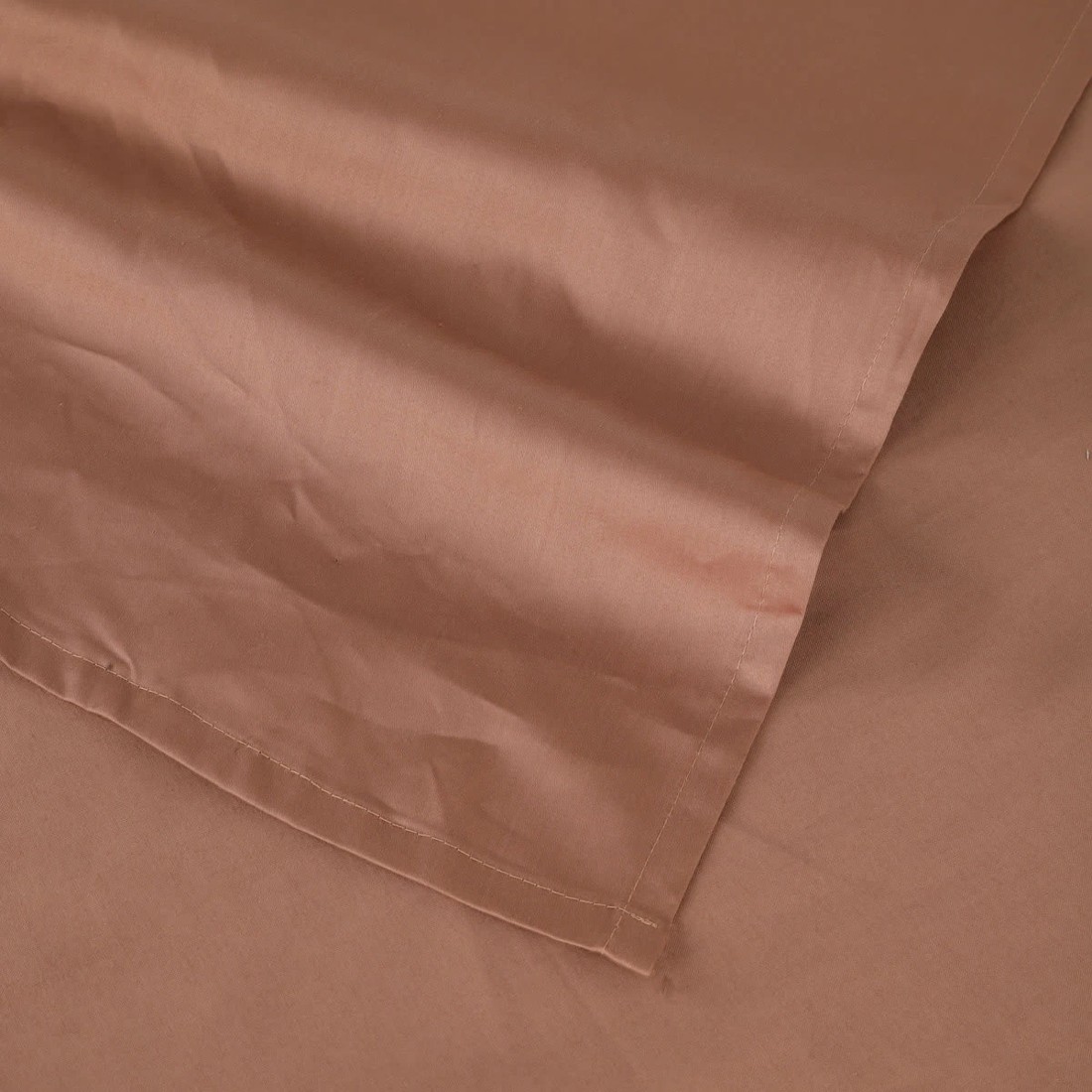 4 500 Thread Count Australian Grown Cotton Sheet Set - Double Bed, Tan, 4 of 7