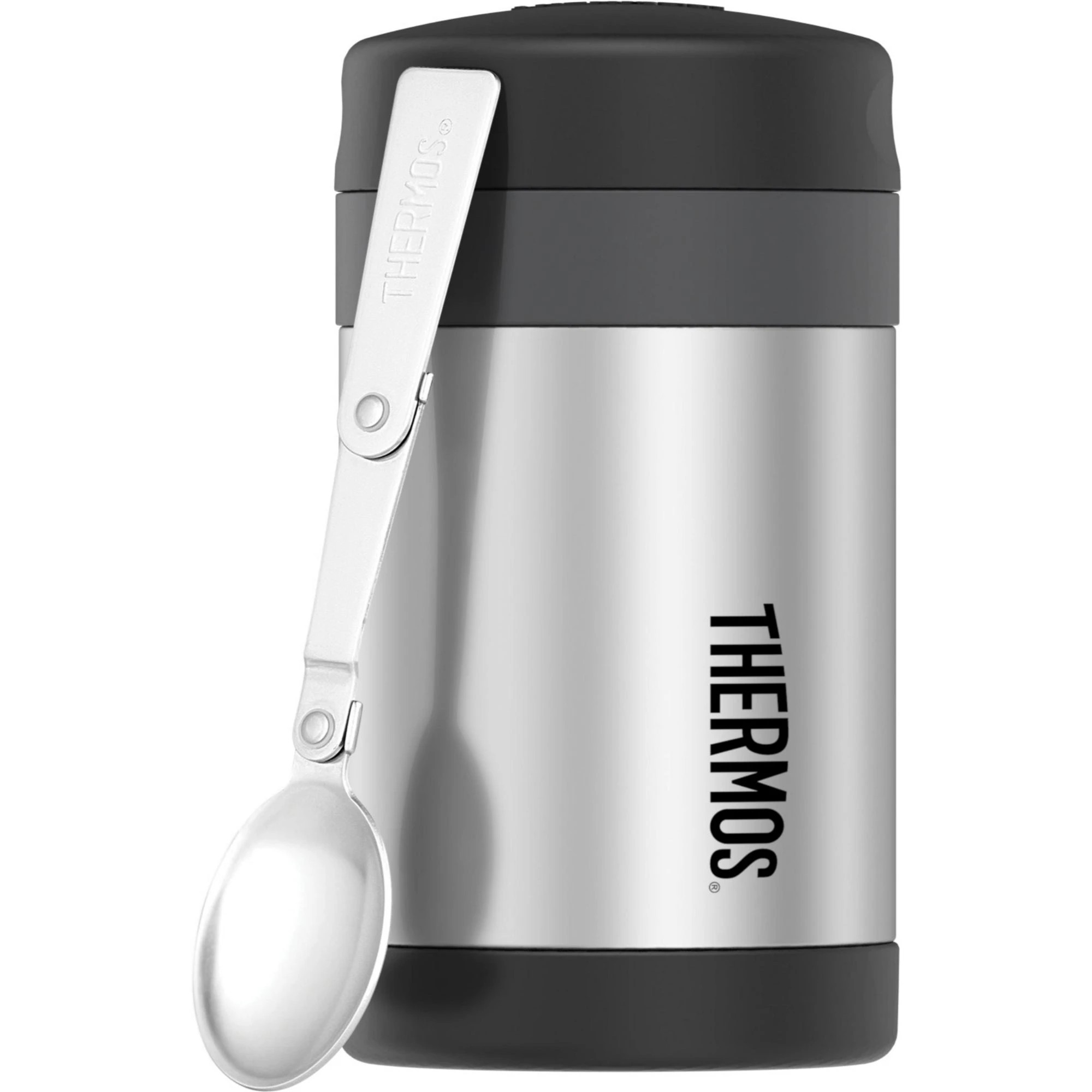 3 Thermos The Rock 1L Insulated Flask with 470ml Insulated Food Jar - Stainless Steel, 3 of 5