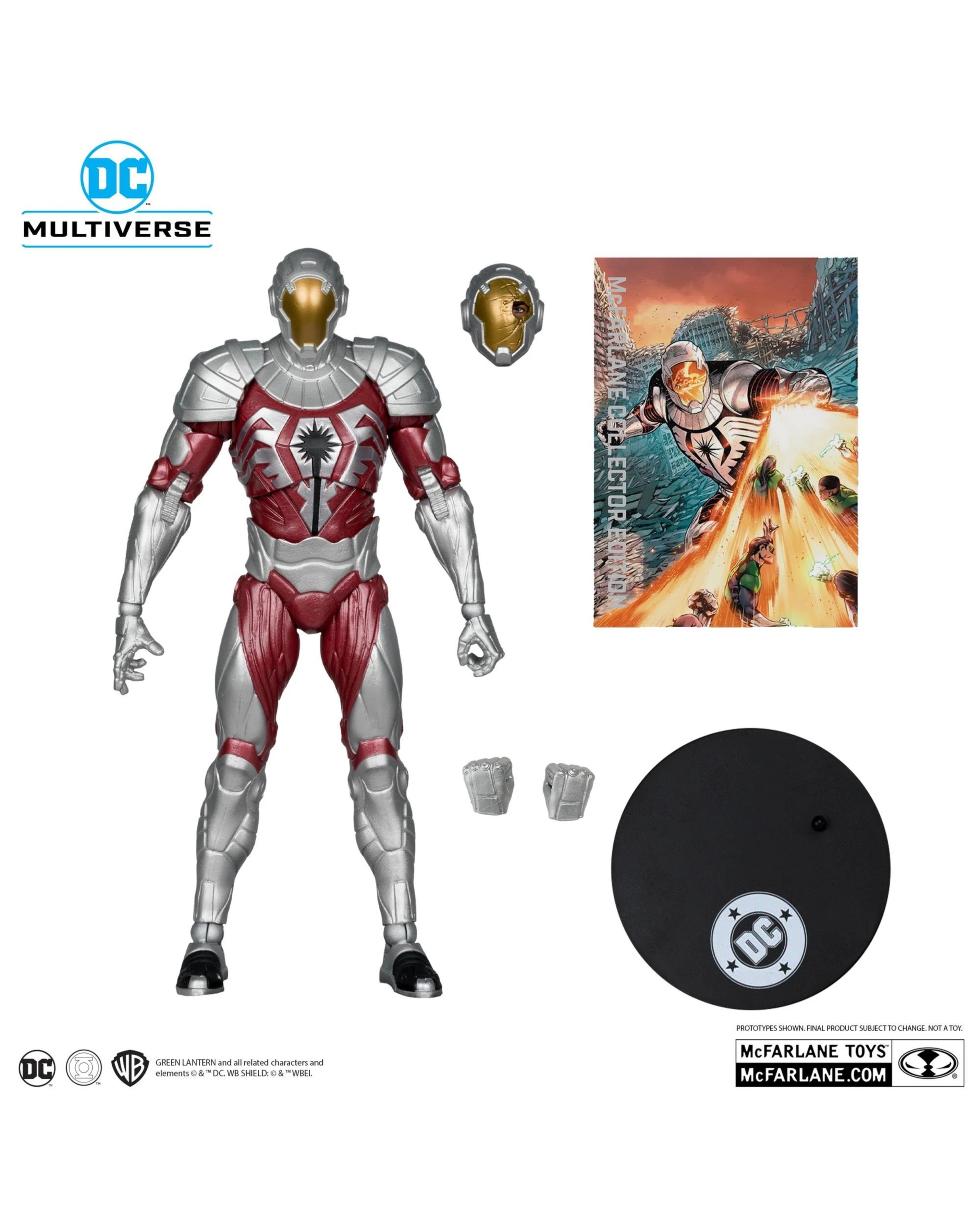 2 DC Multiverse Darkstars Rising Darkstars McFarlane Collector Edition #41 7 inch Action Figure, 2 of 9