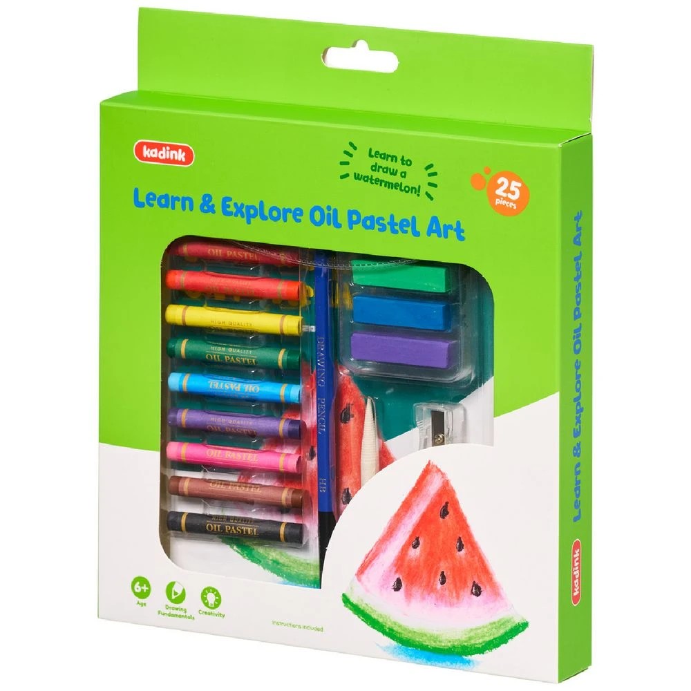 2 Kadink Learn and Explore Oil Pastel Art Set, 2 of 4