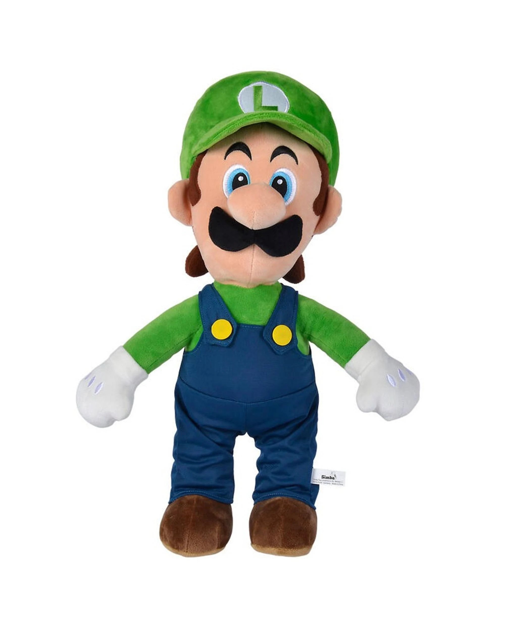 1 Super Mario Luigi Jumbo 50cm Plush, 1 of 1