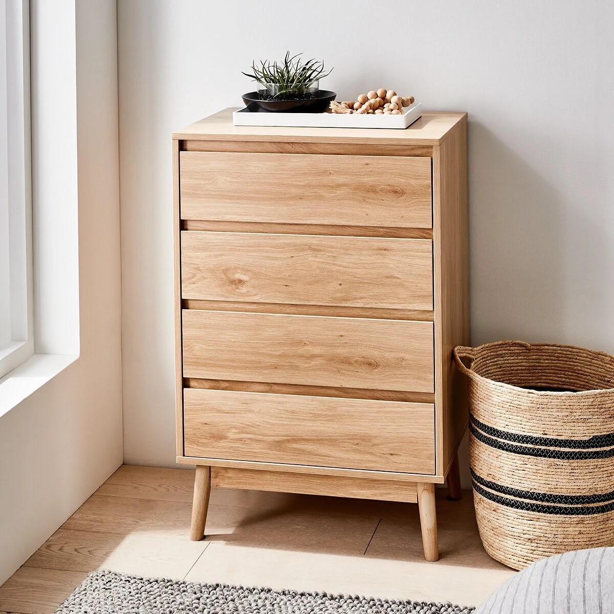 1 Thorne 4 Drawer Chest, 1 of 11