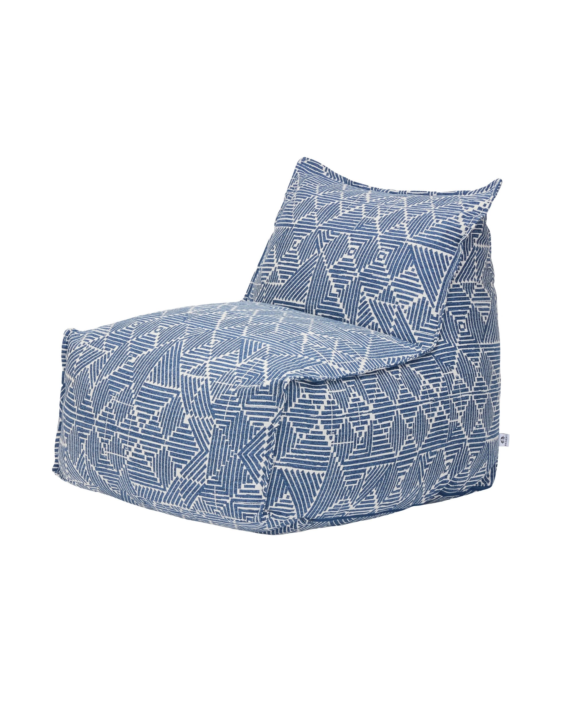 4 IHOMDEC Outdoor Waterproof Compression Sofa With Ottoman - Blue, 4 of 10