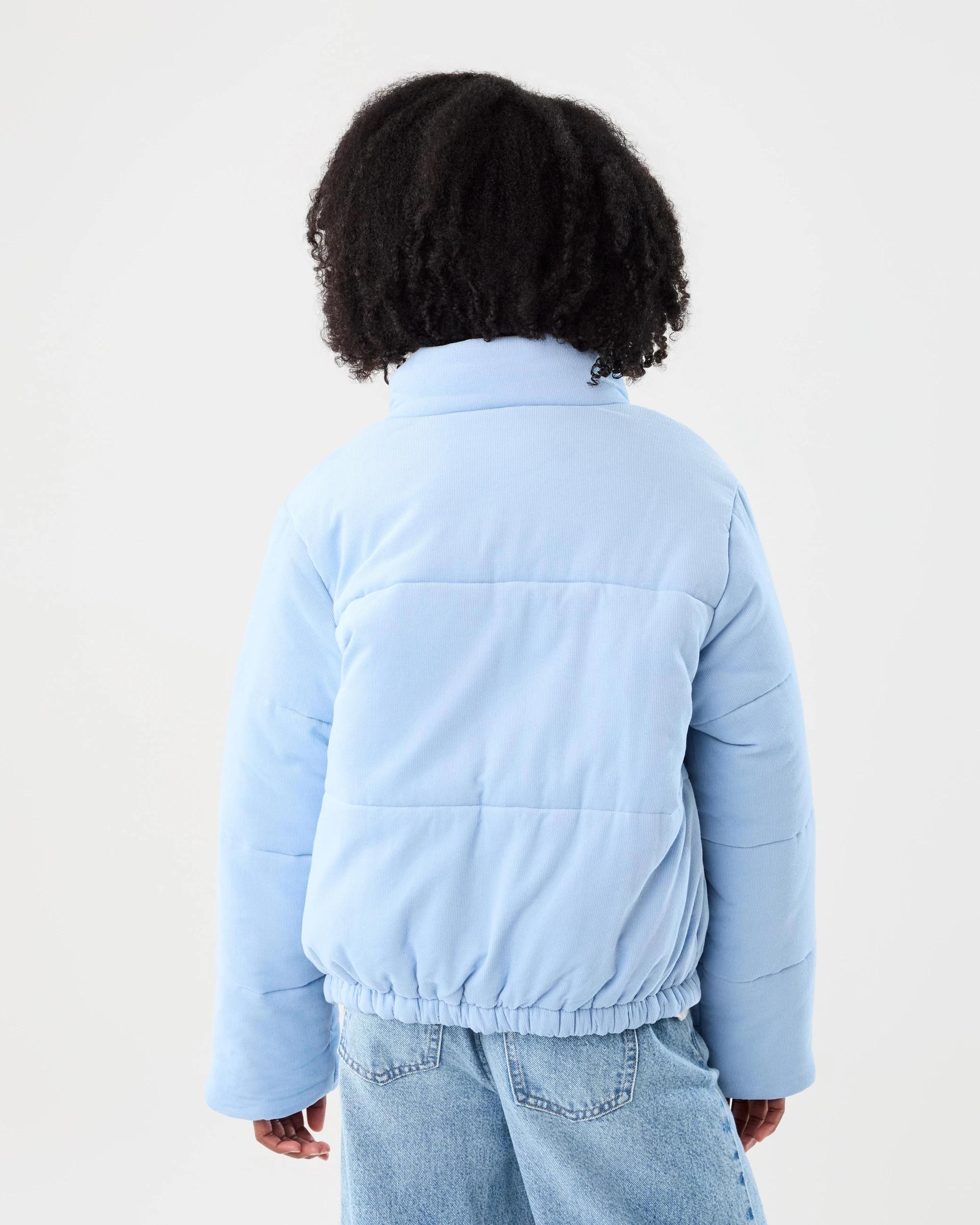 3 Corduroy Puffer Jacket Blu Kntky, 3 of 9