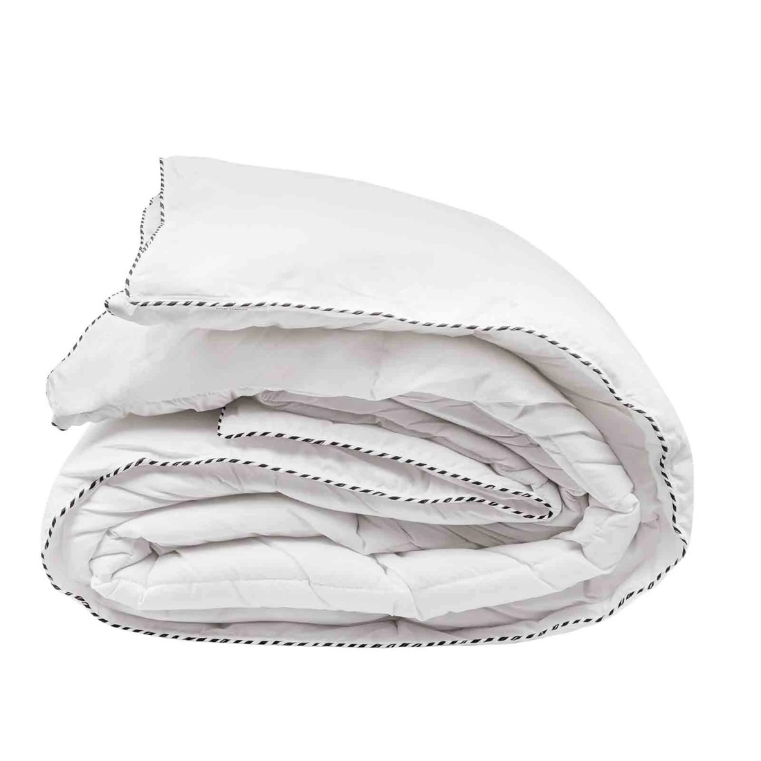 1 Royal Comfort Bamboo Blend Quilt 250GSM Luxury Duvet 100% Cotton Cover Queen - White, 1 of 6