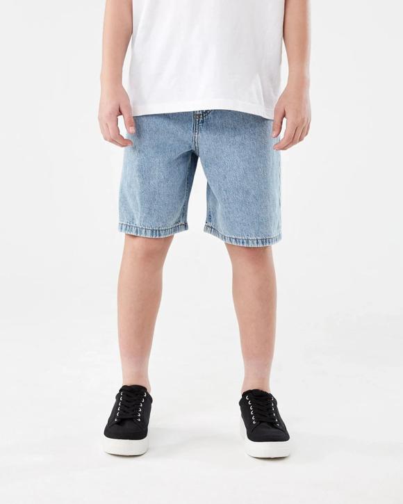 Longline Denim Shorts