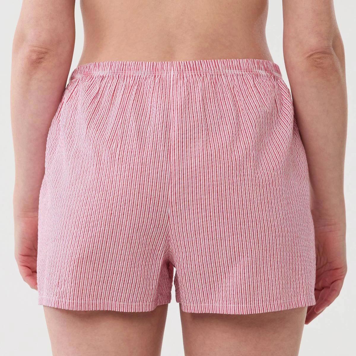 3 Seersucker Sleep Shorts STRIPE STRAWBERRY, 3 of 5