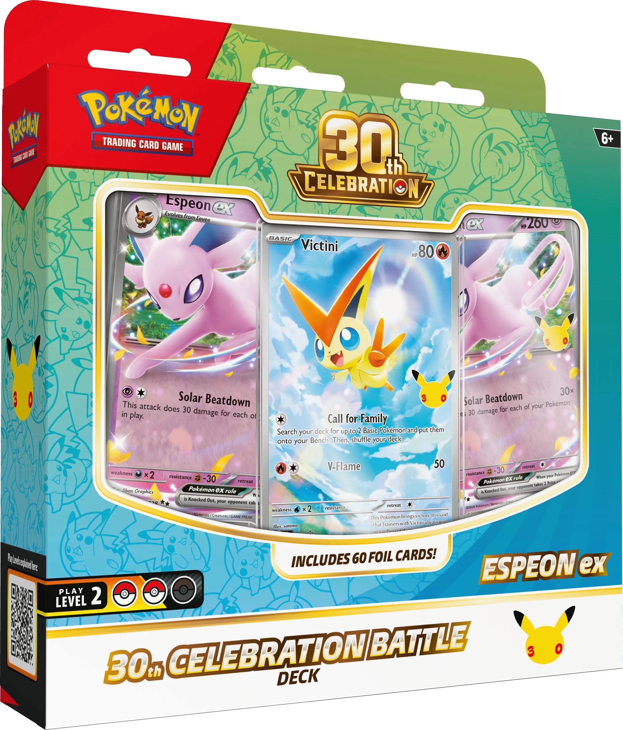 2 Pokemon Trading Card Game: 30th Celebration Battle Deck - Assorted, 2 of 9
