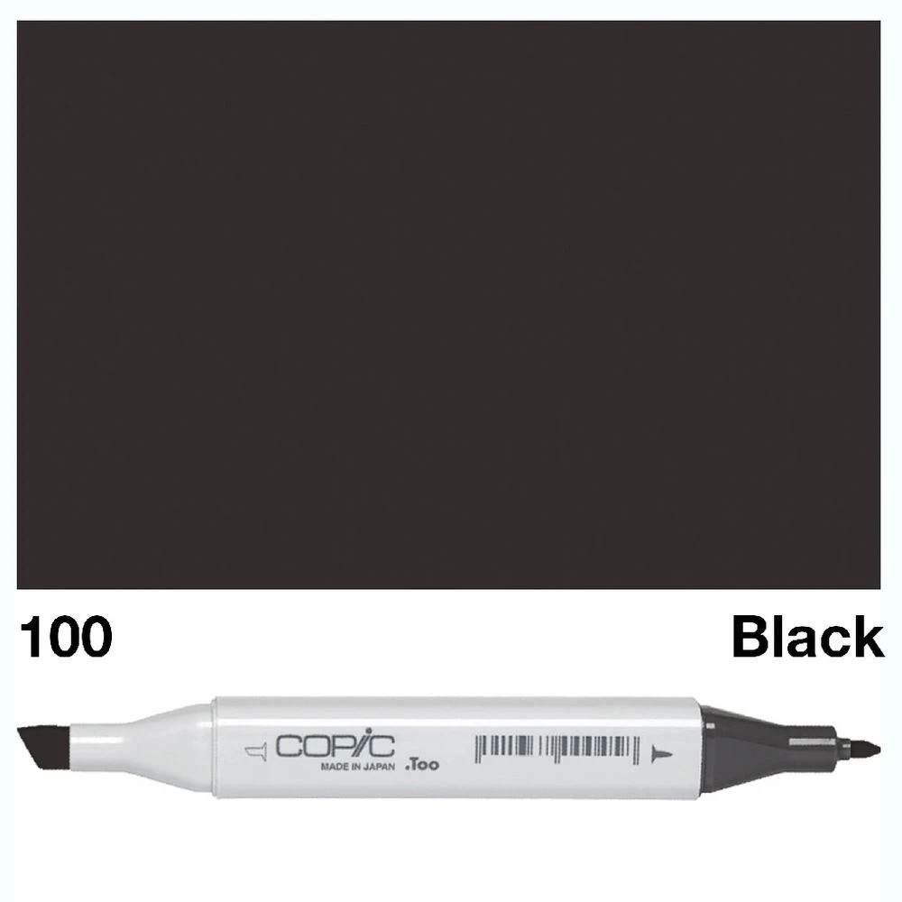 3 Copic Classic Original Dual Nib Marker 100 Black, 3 of 3