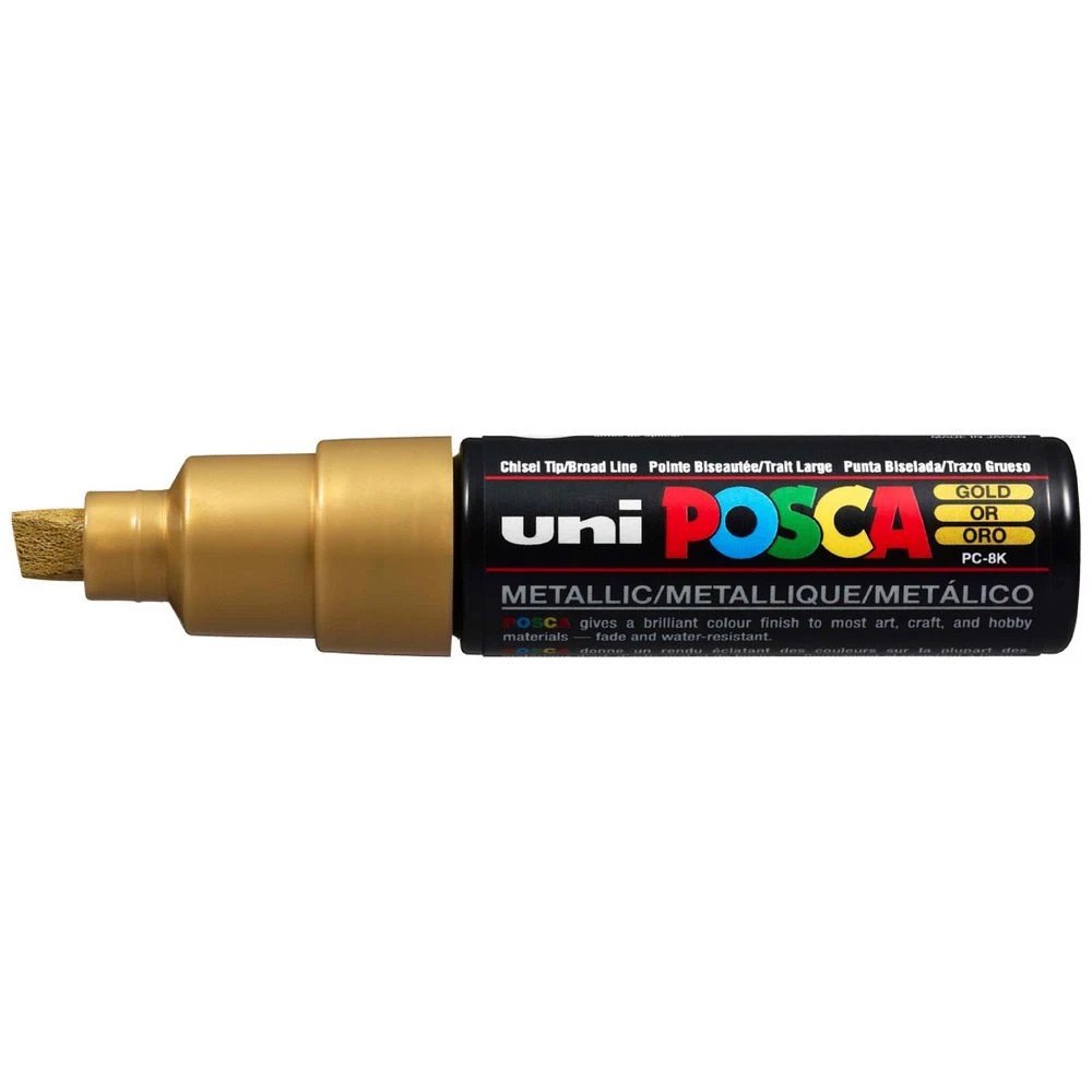 1 POSCA PC 8K Paint Marker Gold, 1 of 6
