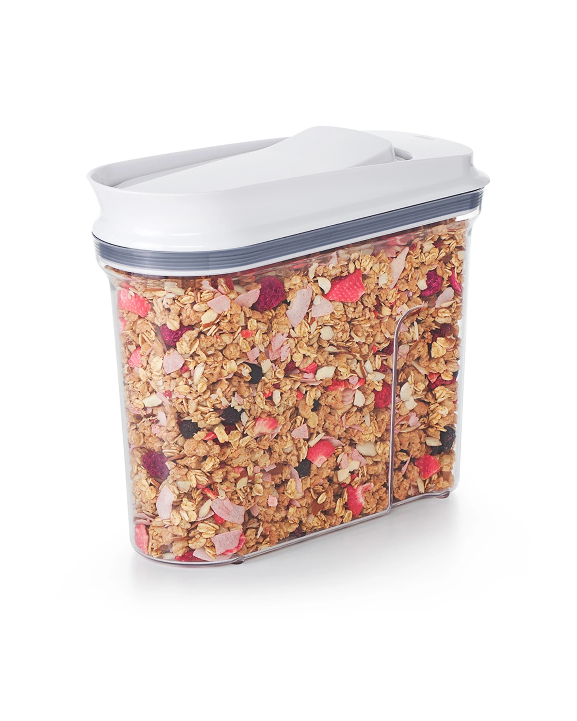 2 Oxo Good Grips Pop 2.3L Cereal Dispenser Airtight With Lid - Clear, 2 of 5
