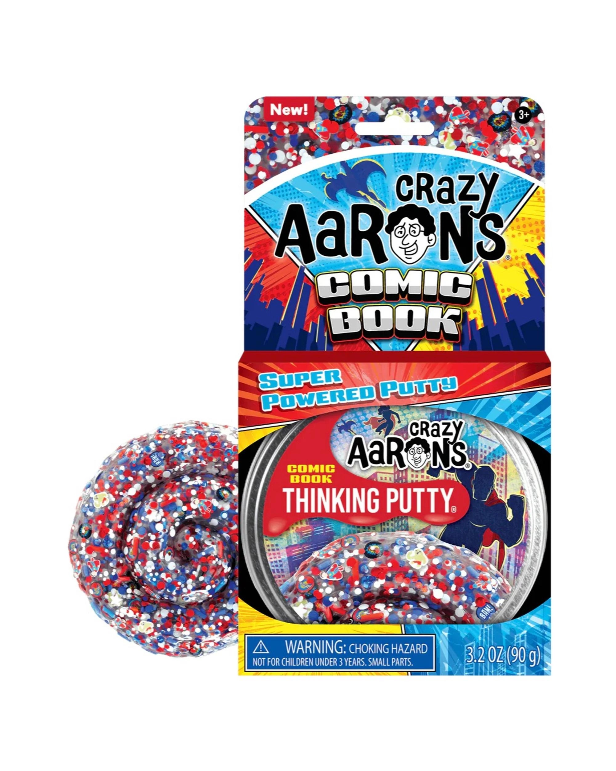 1 Crazy Aaron's Thinking Putty Trendsetters Comic Book 4 inch Tin, 1 of 3