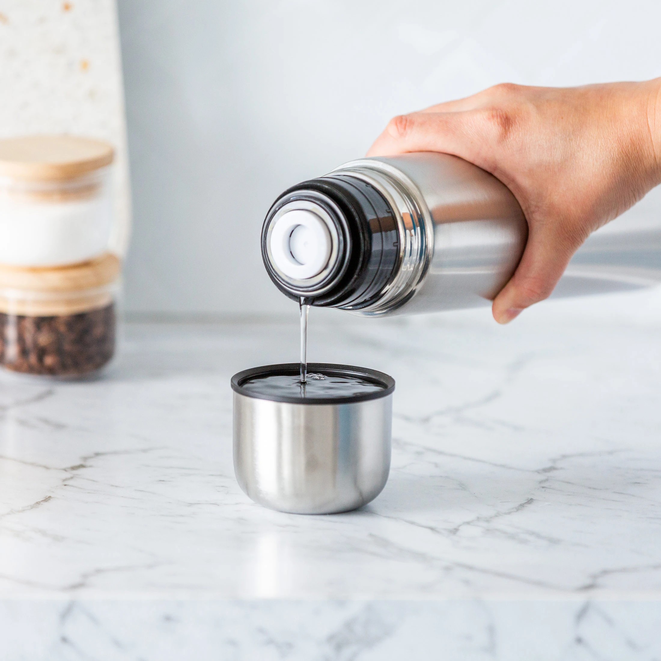 2 Hacienda 1L Stainless Steel Vacuum Flask Insulated Drink Container, 2 of 4