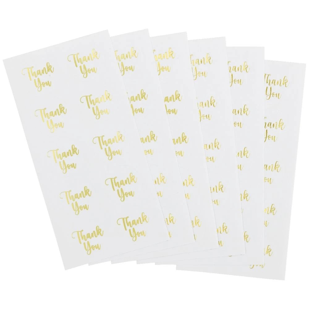 2 Born Thank You Envelope Seals 40 Pack, 2 of 2