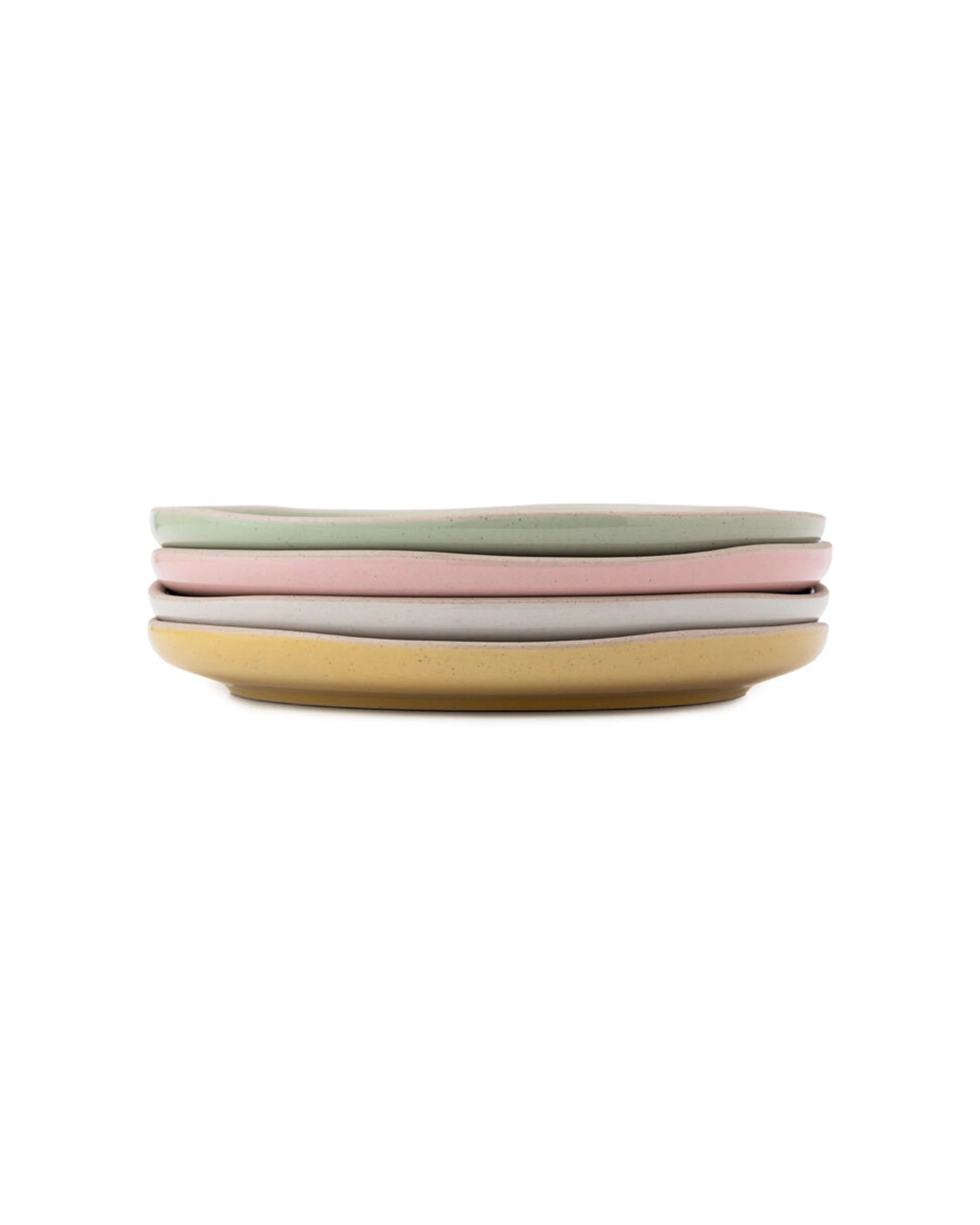3 Jamie Oliver 8pc Big Love Little Stonewear Serving Plates Set 19cm - Multi, 3 of 8