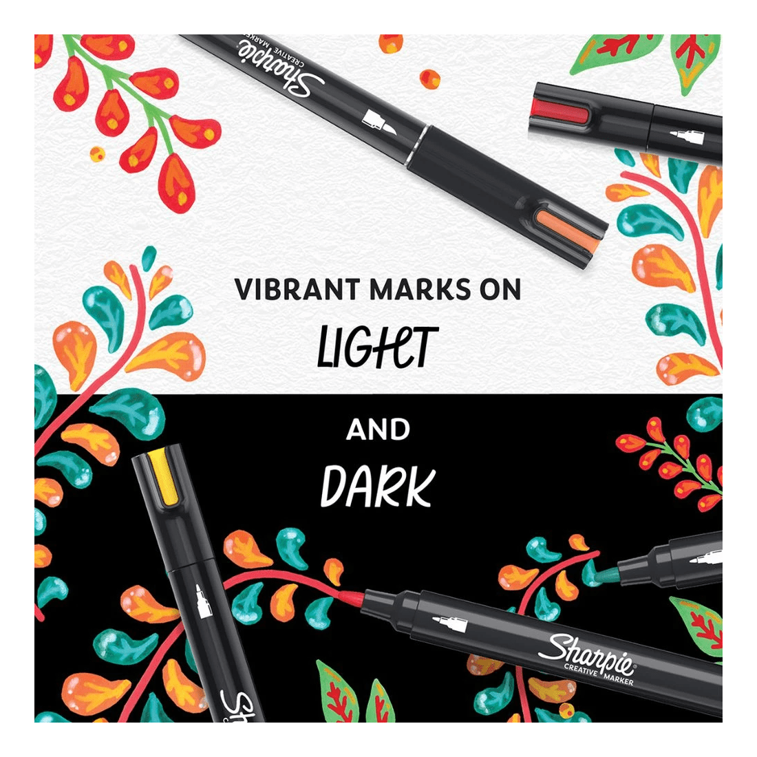 5 Sharpie Creative Acrylic Brush Marker Blue, 5 of 6