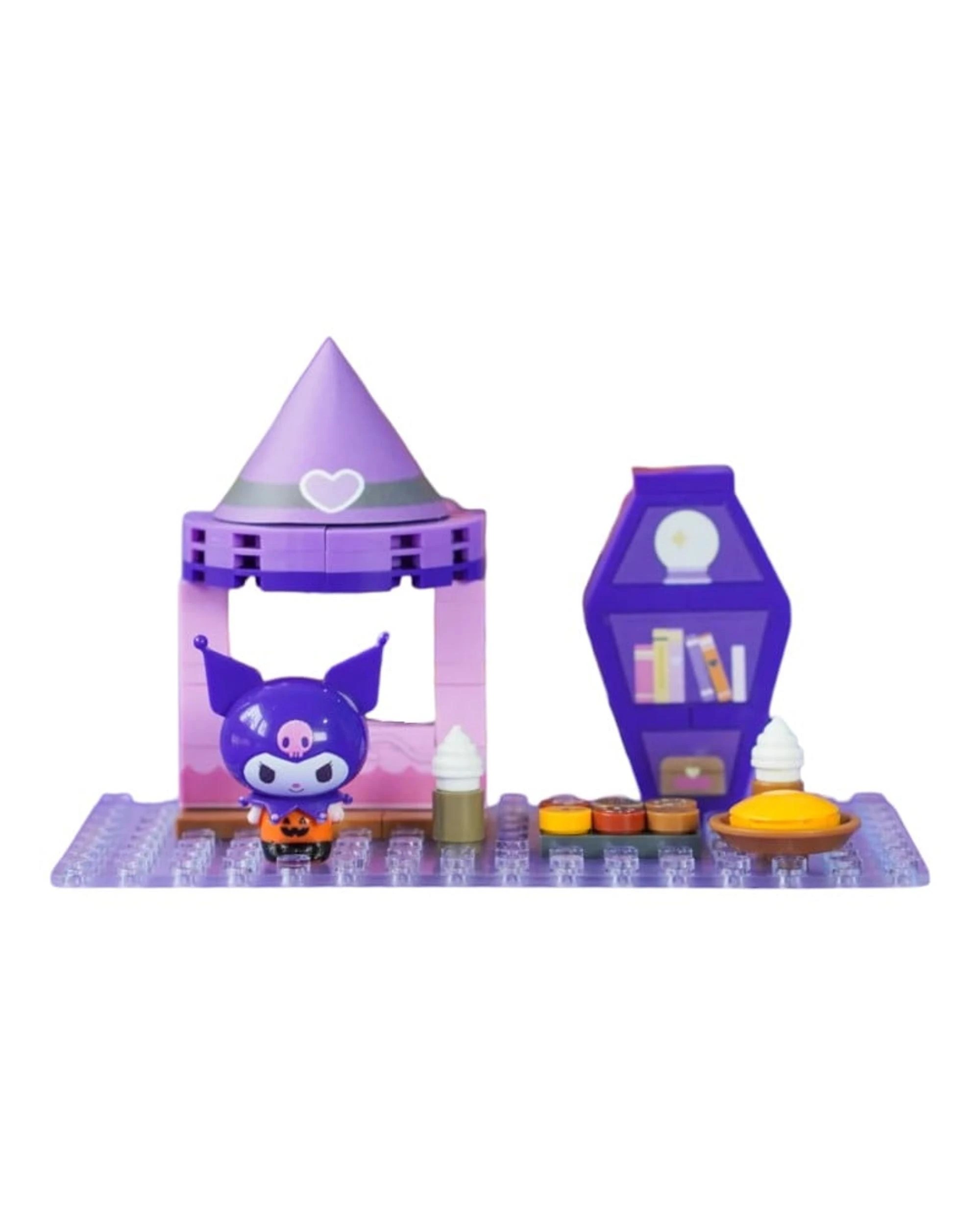 2 Play Nation Sanrio Pikku Pikku Kuromi Pumpkin Spice Expansion Pack Building Block Set, 2 of 2