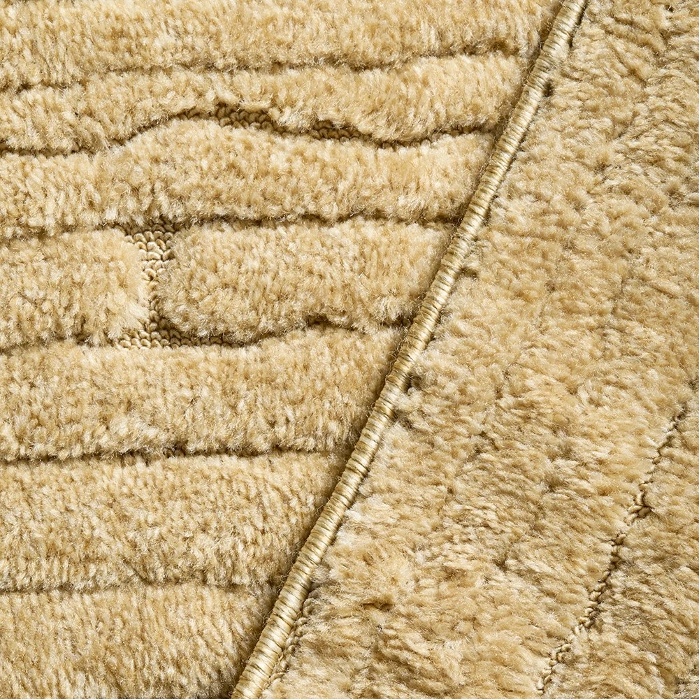 7 Common Ground Rugs Sanctuary Aliya 300x80cm - Medium Runner Power Loomed Rug - Gold, 7 of 7